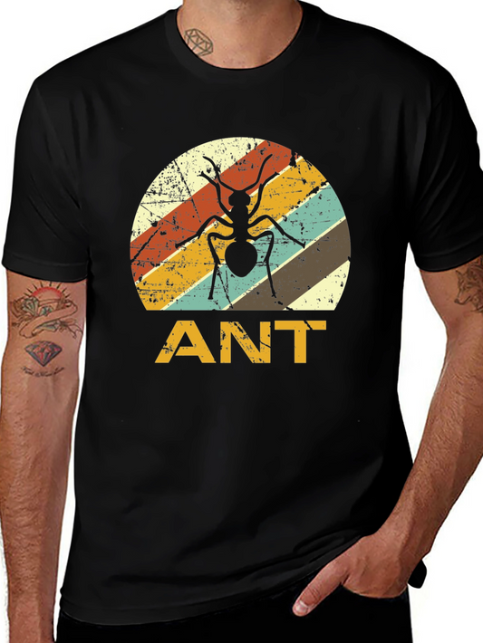 Retro Ant Graphic T-Shirt
