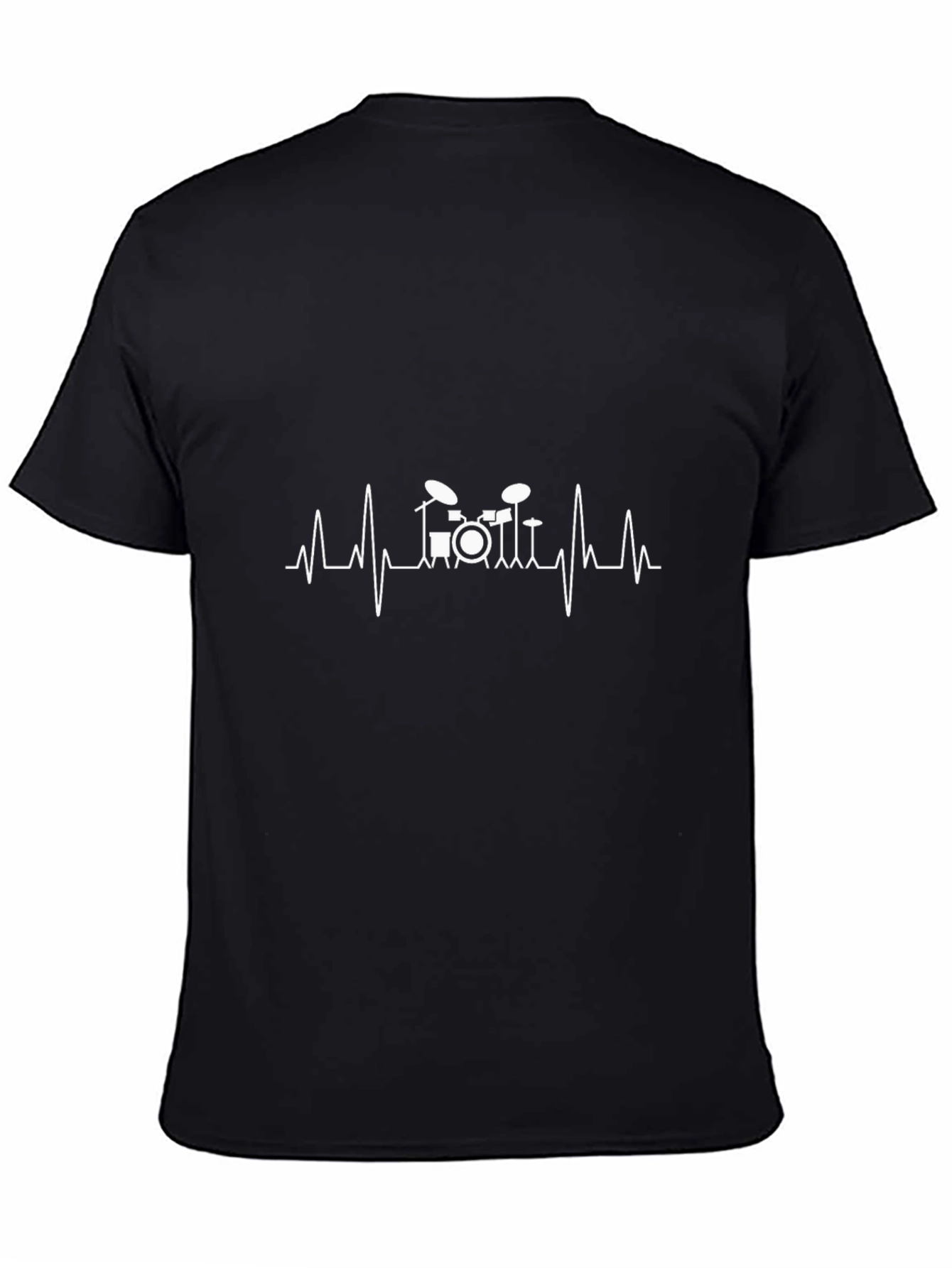 Drumbeat Heartbeat Tee - Musicians Rhythm T-Shirt