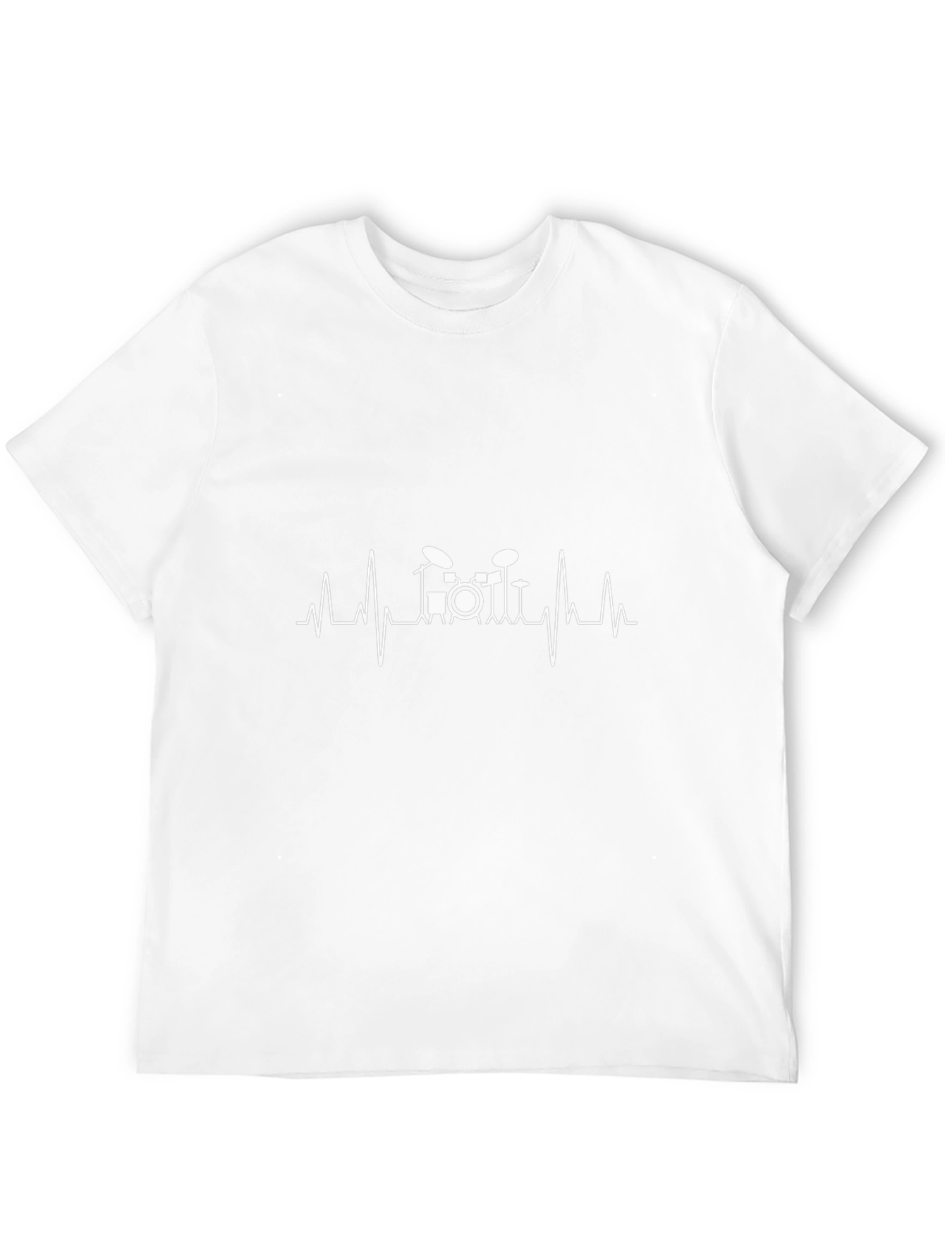 Drumbeat Heartbeat Tee - Musicians Rhythm T-Shirt