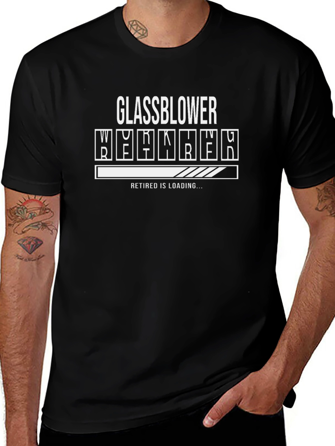 Glassblower Retired is Loading T-Shirt