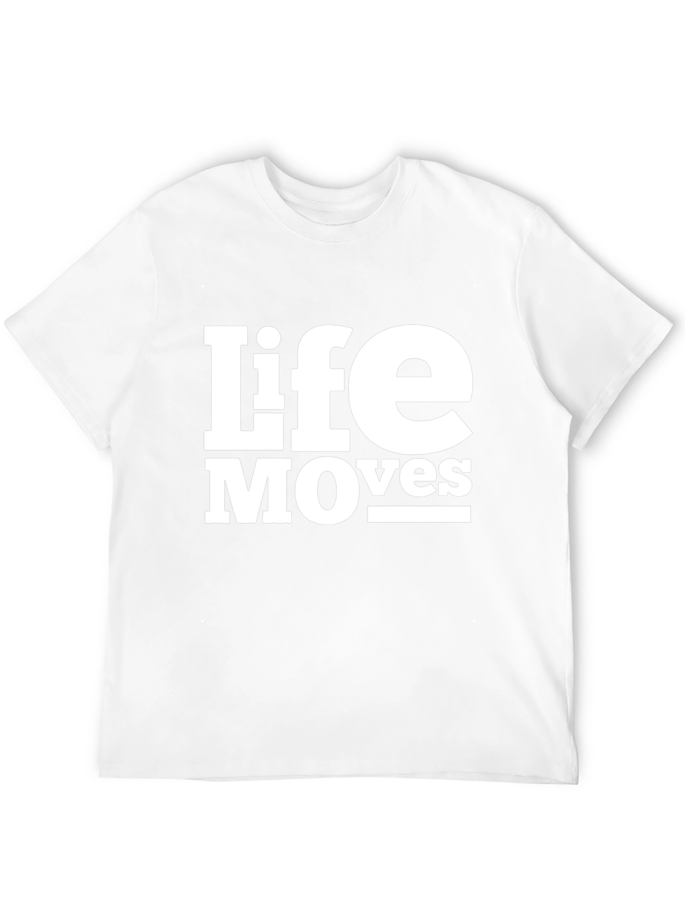 Life Moves Graphic Tee - Black