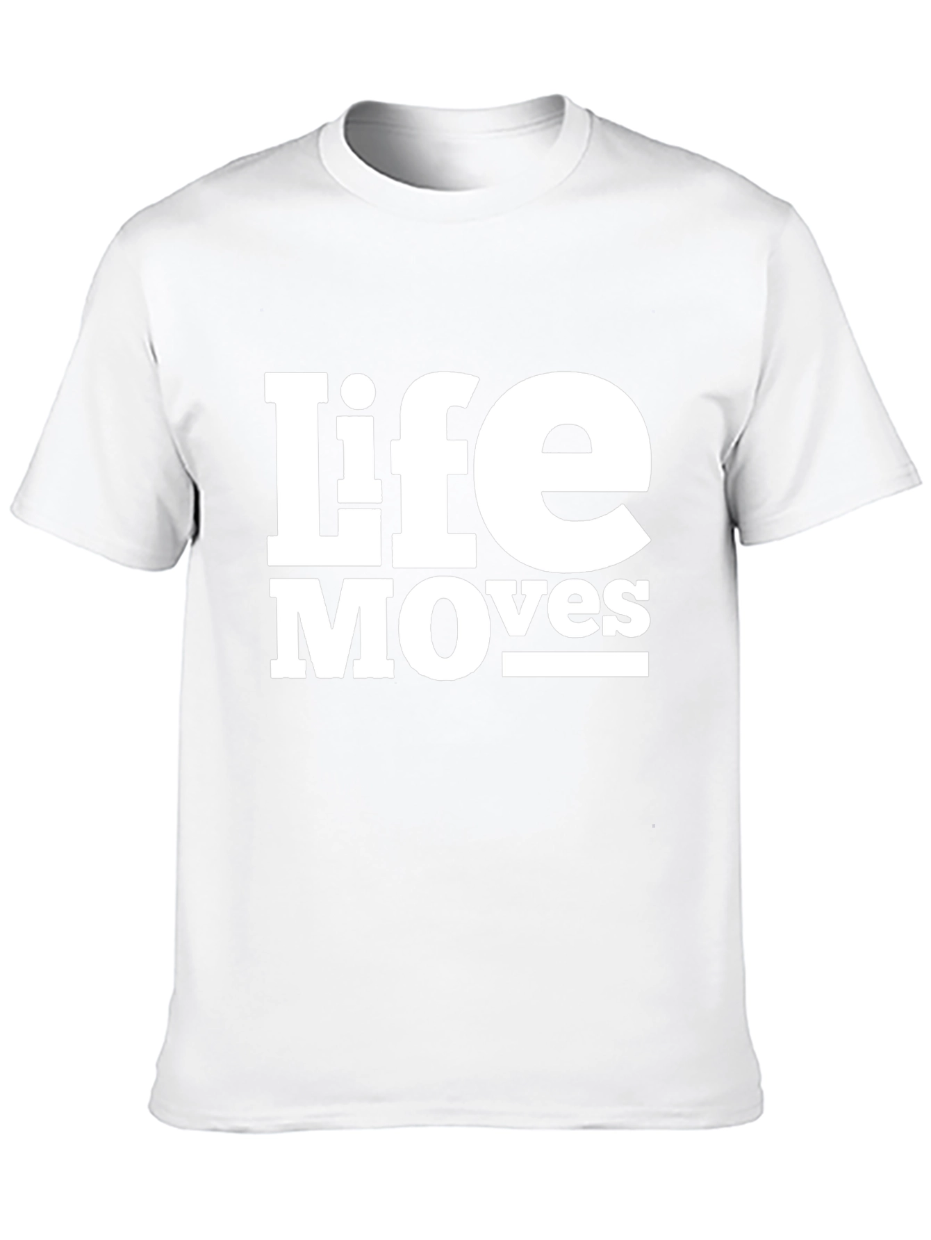 Life Moves Graphic Tee - Black