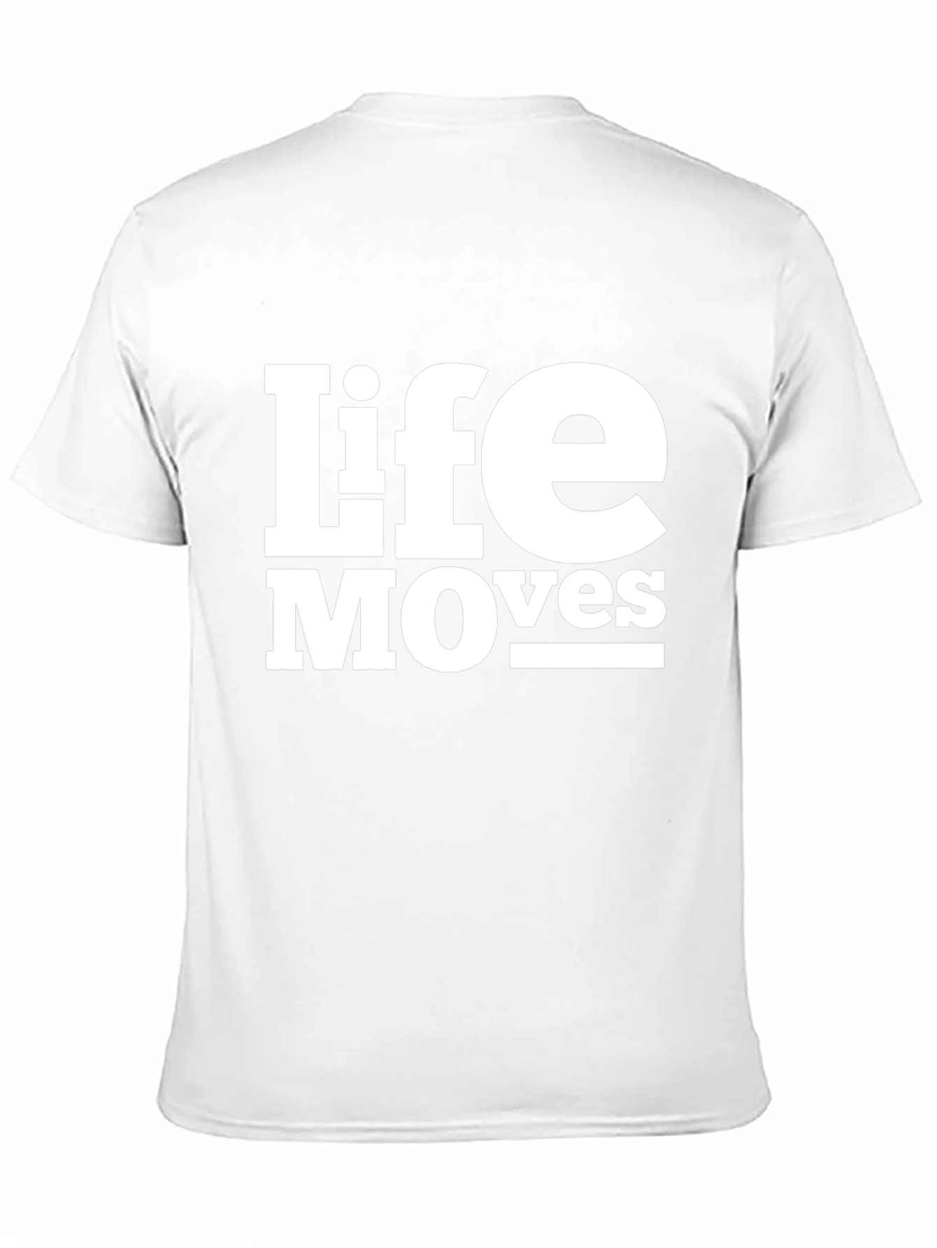 Life Moves Graphic Tee - Black
