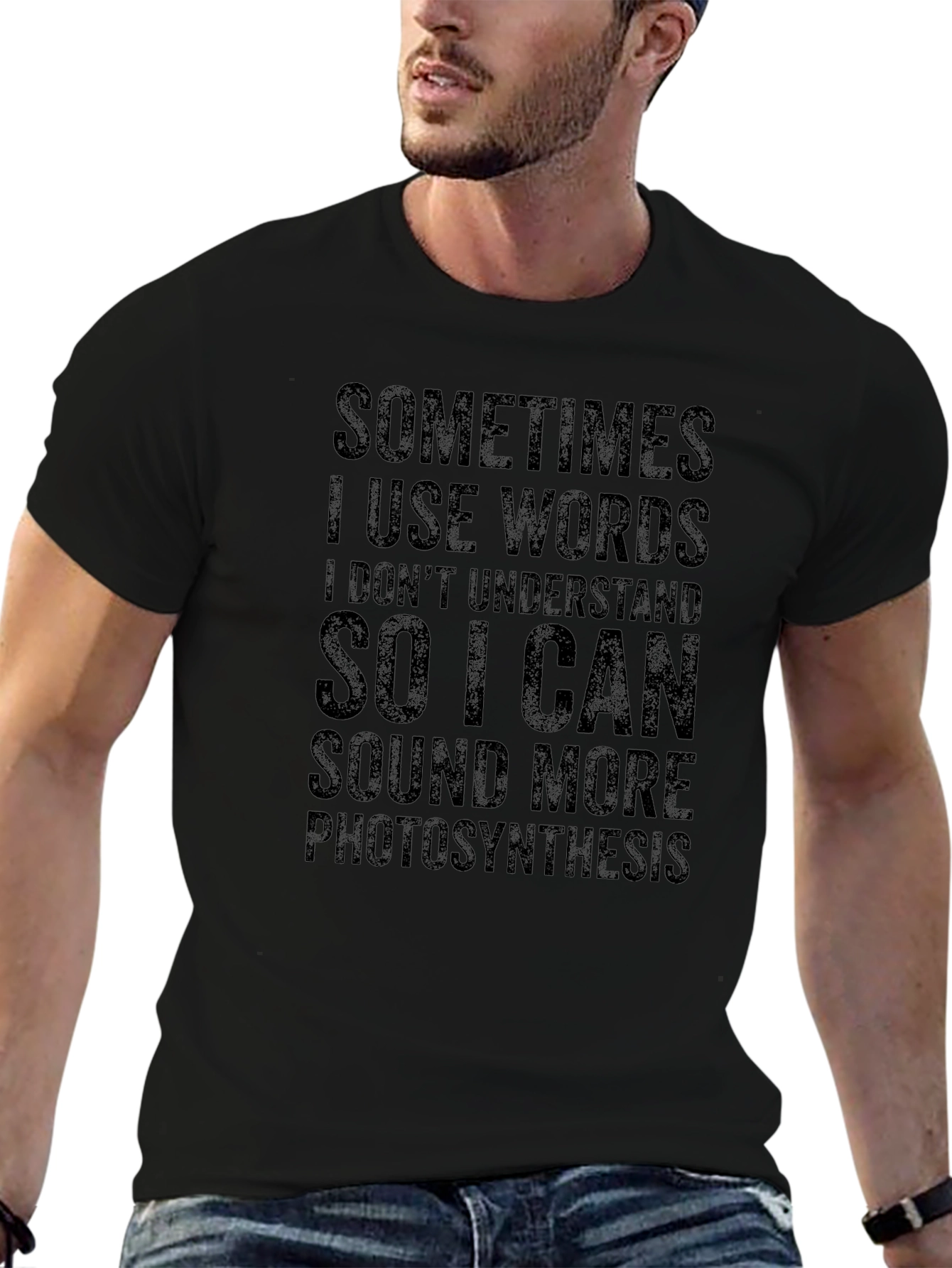 Funny Photosynthesis Sarcastic Graphic T-Shirt