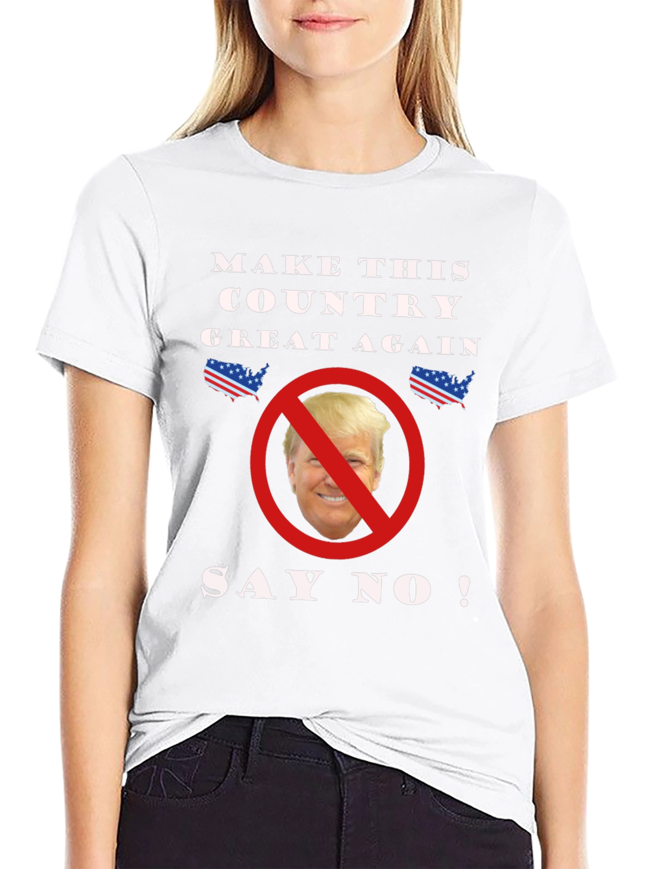 Anti-Trump T-Shirt - Say No!