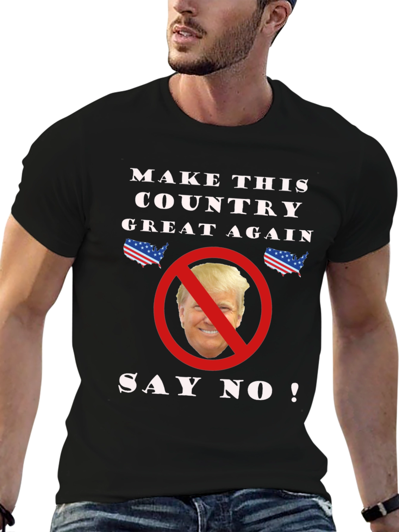 Anti-Trump T-Shirt - Say No!