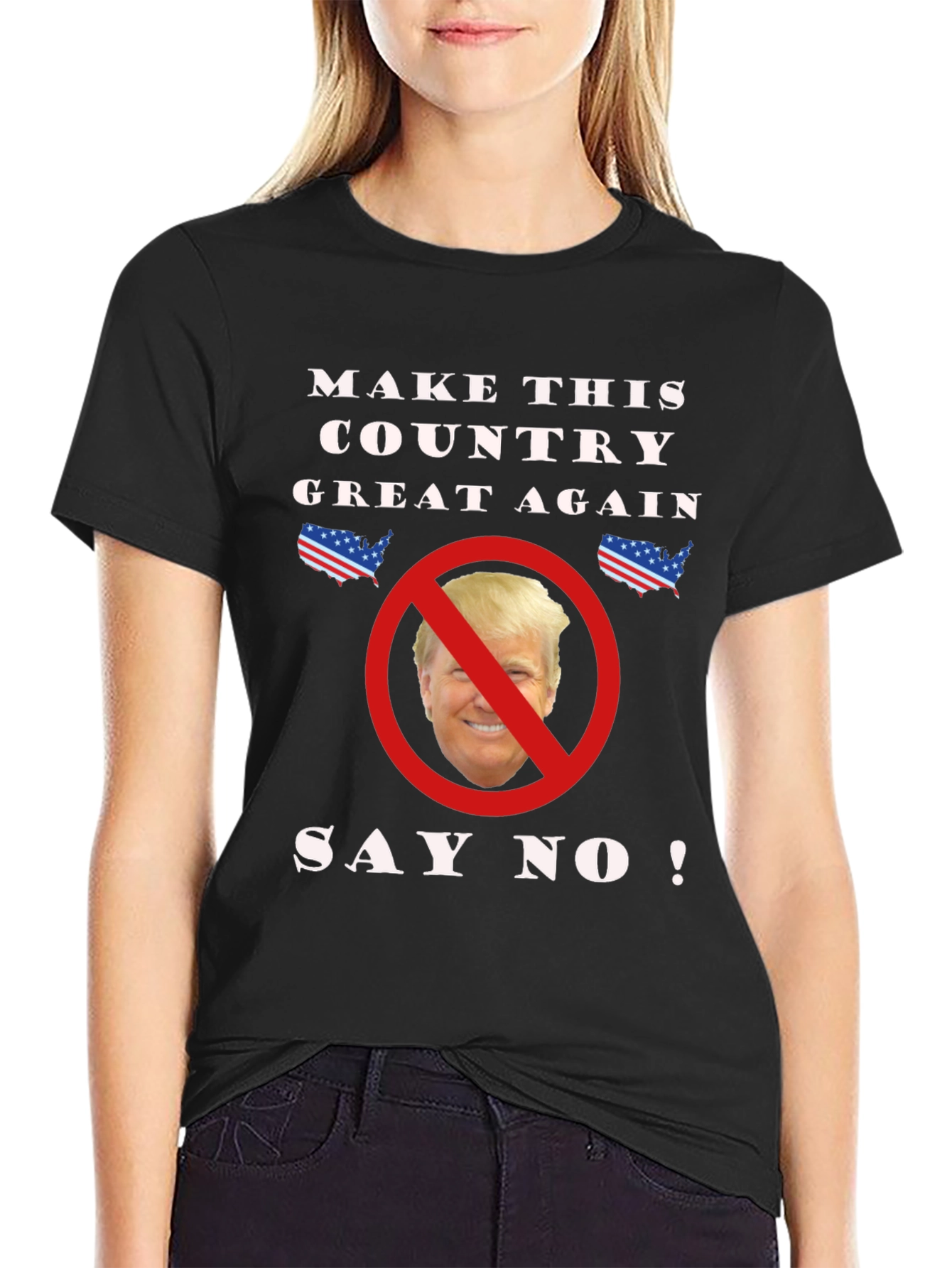 Anti-Trump T-Shirt - Say No!