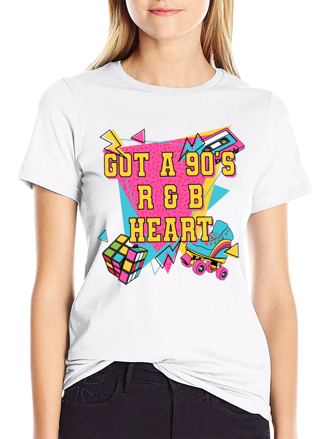 90s R&B Heart Graphic Tee