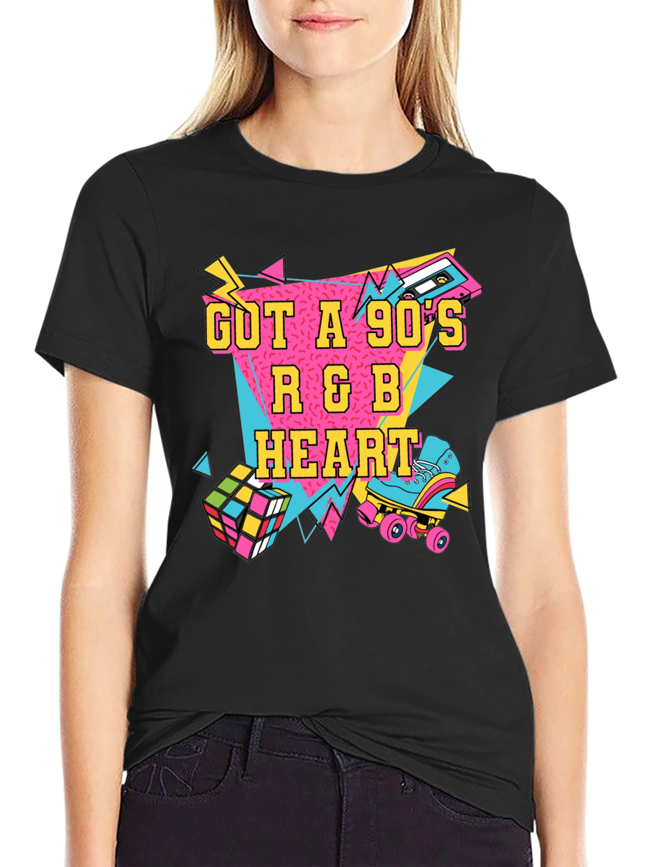 90s R&B Heart Graphic Tee
