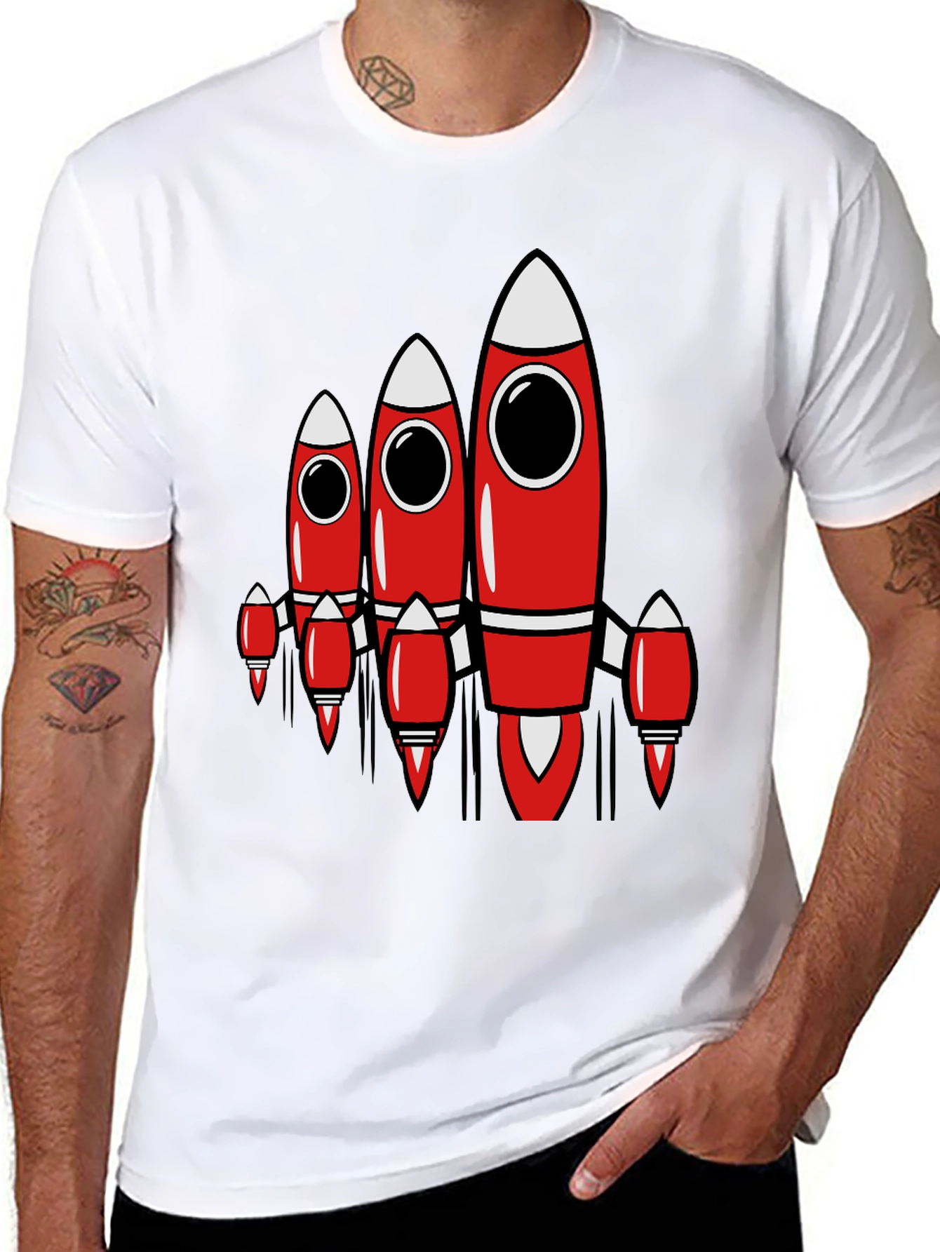 Rocket T-Shirt - Space Adventure Tee