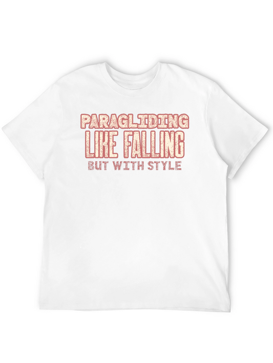 Paragliding Style T-Shirt - Funny Aviation Tee