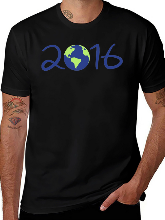 2016 Earth T-Shirt - Mens Graphic Tee