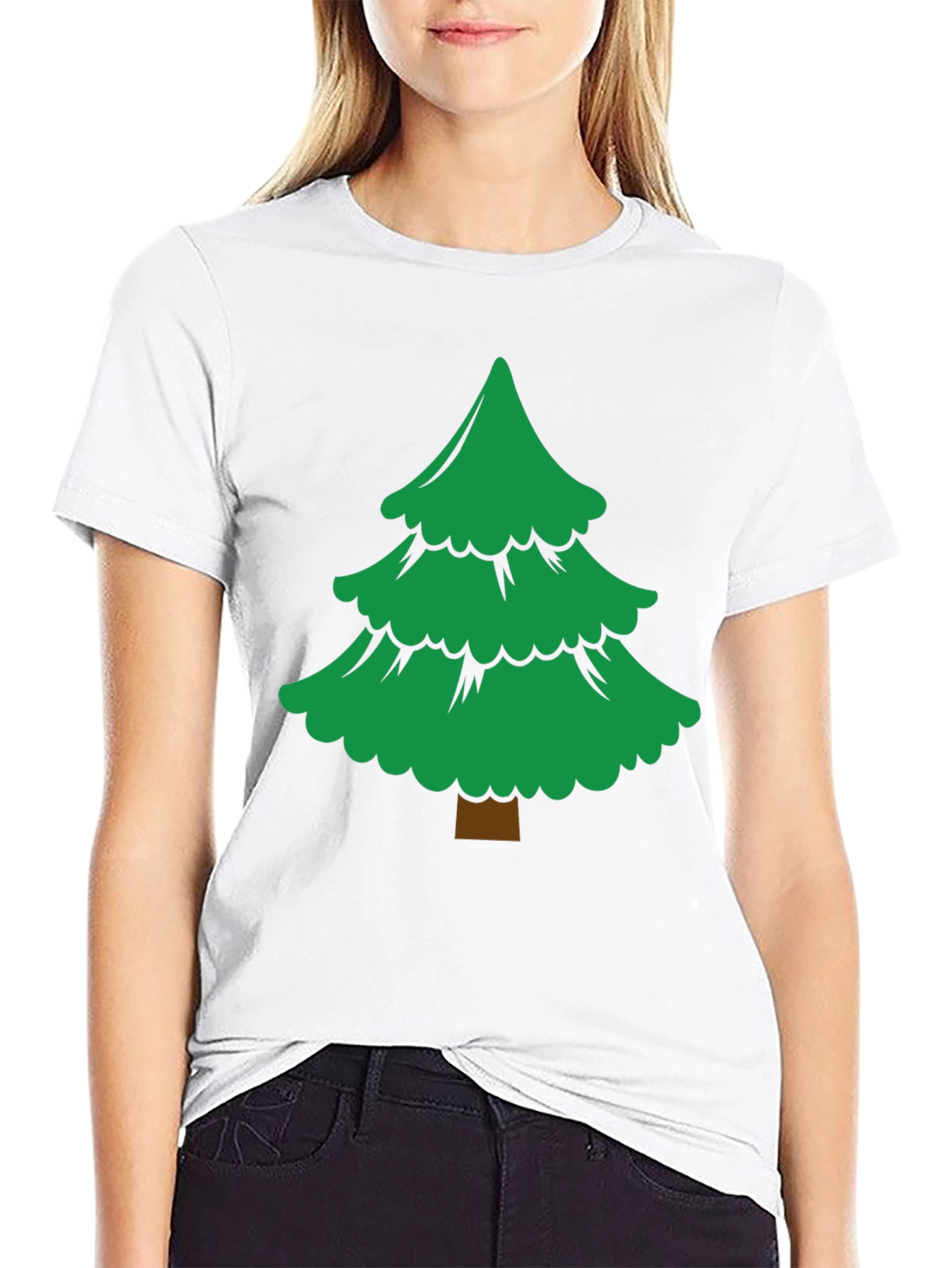 Festive Tree Graphic Tee - Holiday Ready