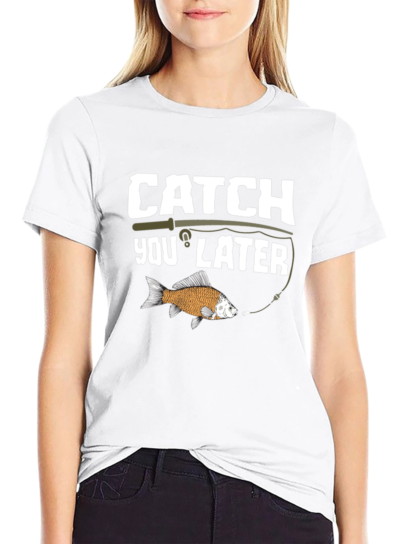 Catch You Later Funny Fishing T-Shirt