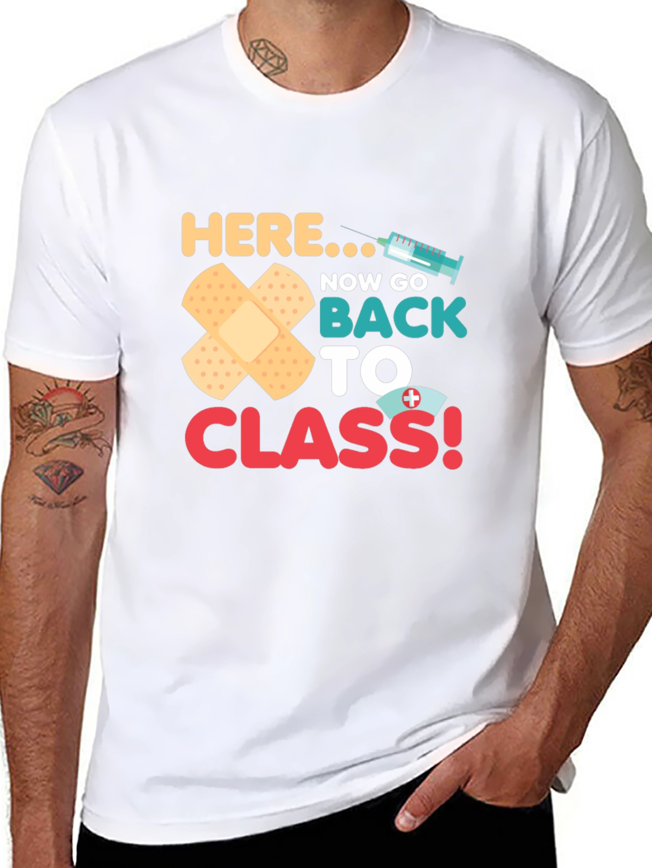Get Vaccinated! Back to Class T-Shirt
