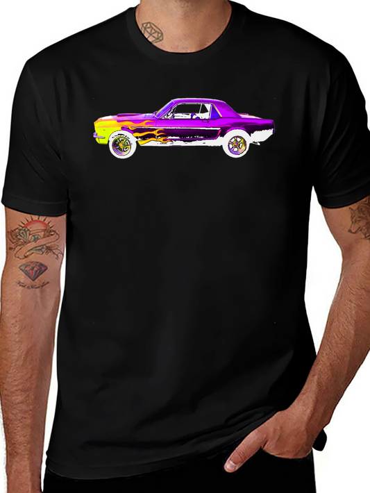Retro Muscle Car Graphic T-Shirt