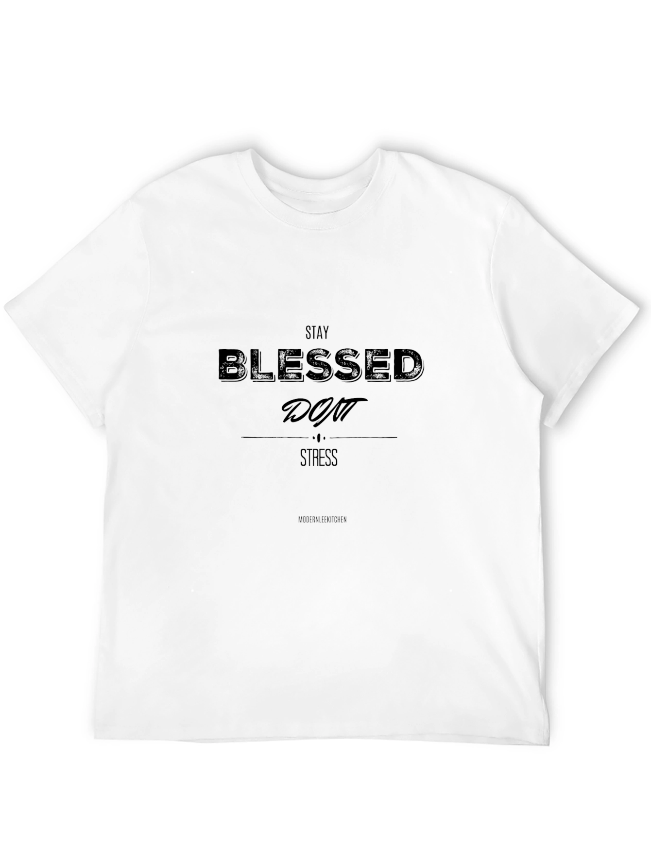 Stay Blessed Graphic T-Shirt - Casual Comfort