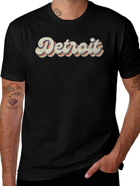 Vintage Detroit T-Shirt Retro Style