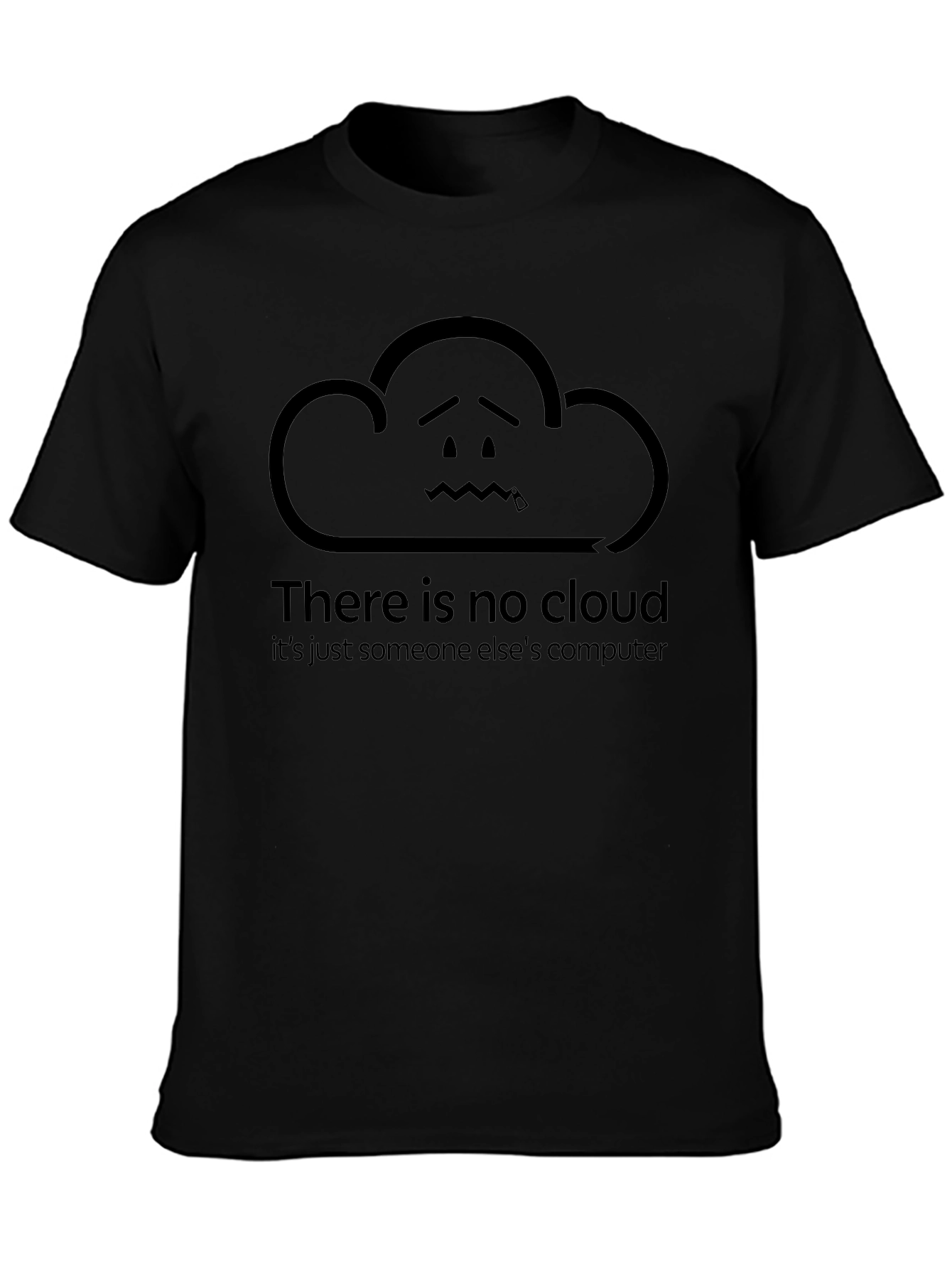 Funny Cloud T-Shirt - There Is No Cloud