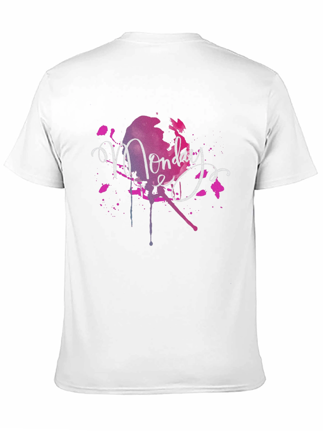 Monday Splash Graphic T-Shirt - Stylish Casual Wear