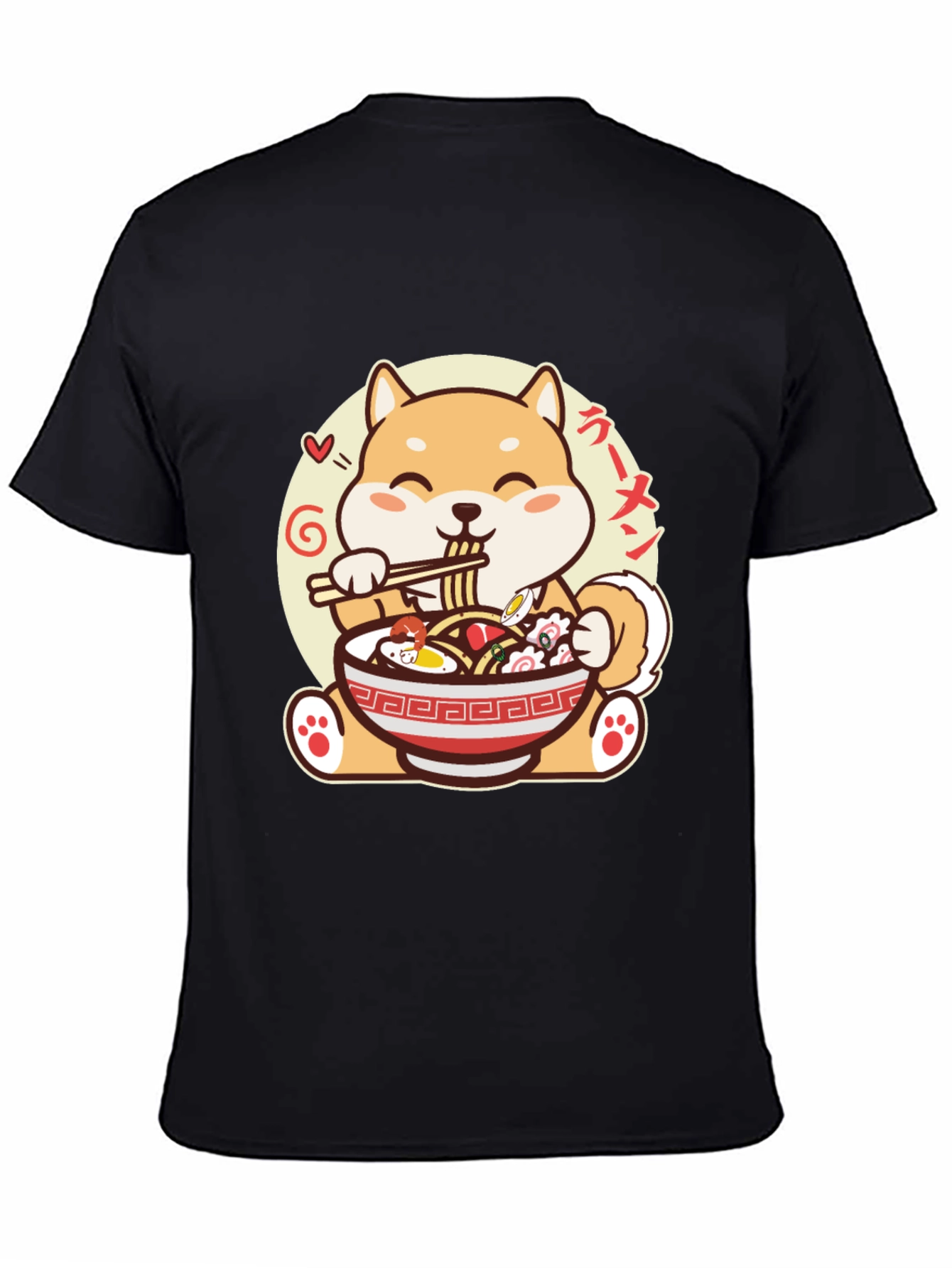 Shiba Inu Ramen T-Shirt - Cute Anime Dog Tee