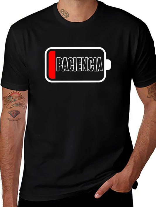 Low Patience T-Shirt - Black Graphic Tee