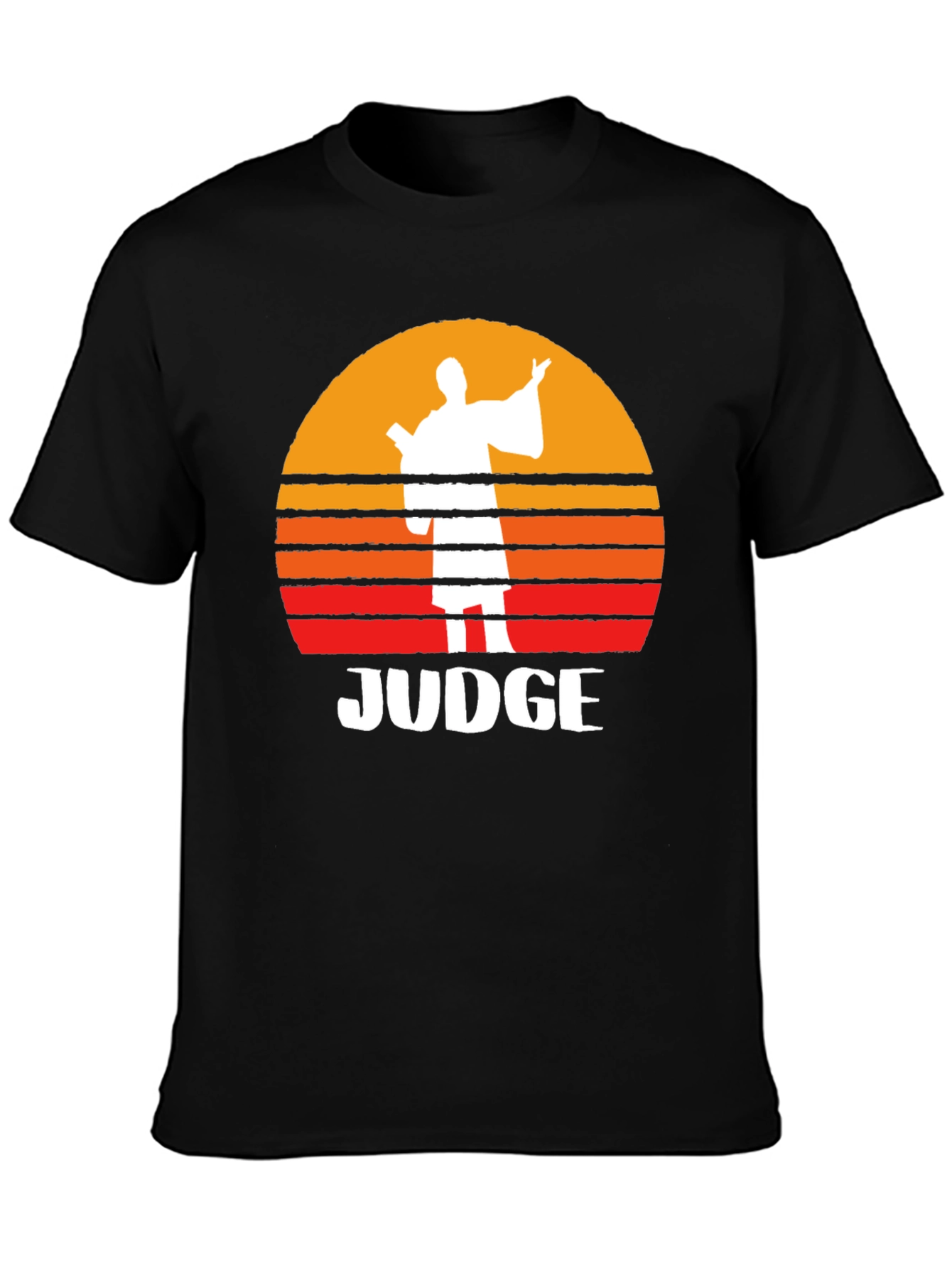 Retro Judge Graphic Tee - Comfort & Style
