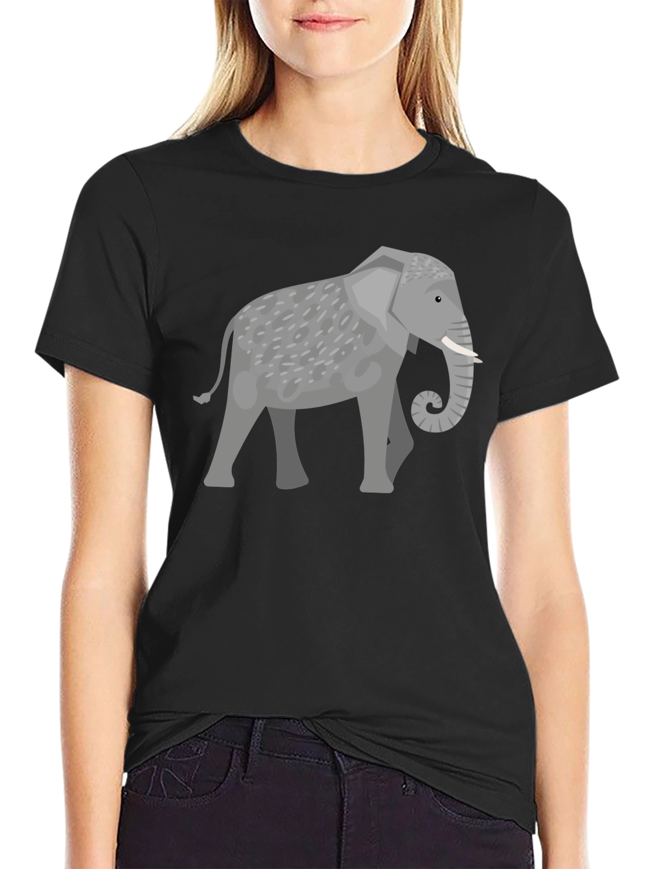 Elephant Graphic T-Shirt - Unisex Casual Wear