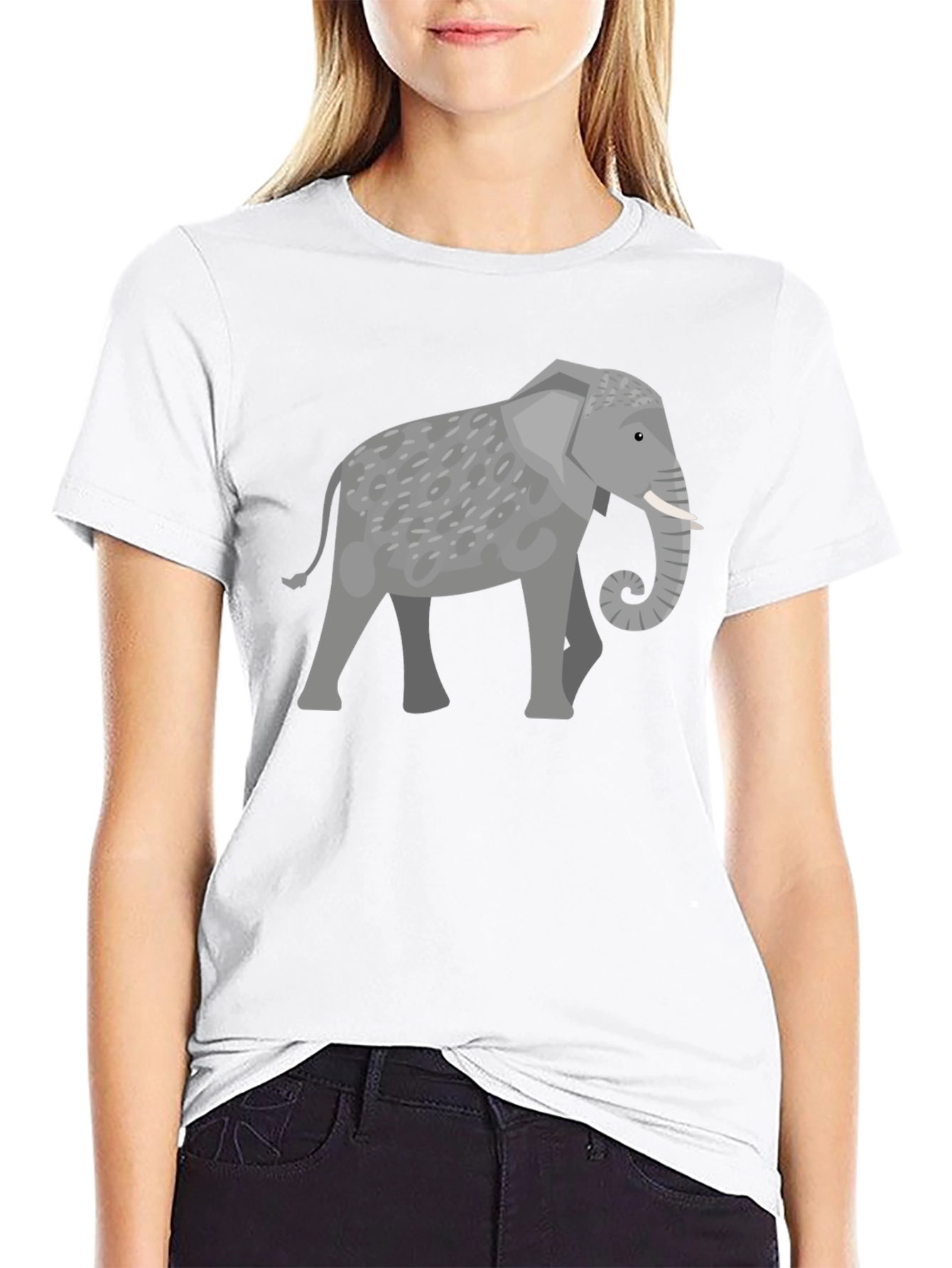 Elephant Graphic T-Shirt - Unisex Casual Wear