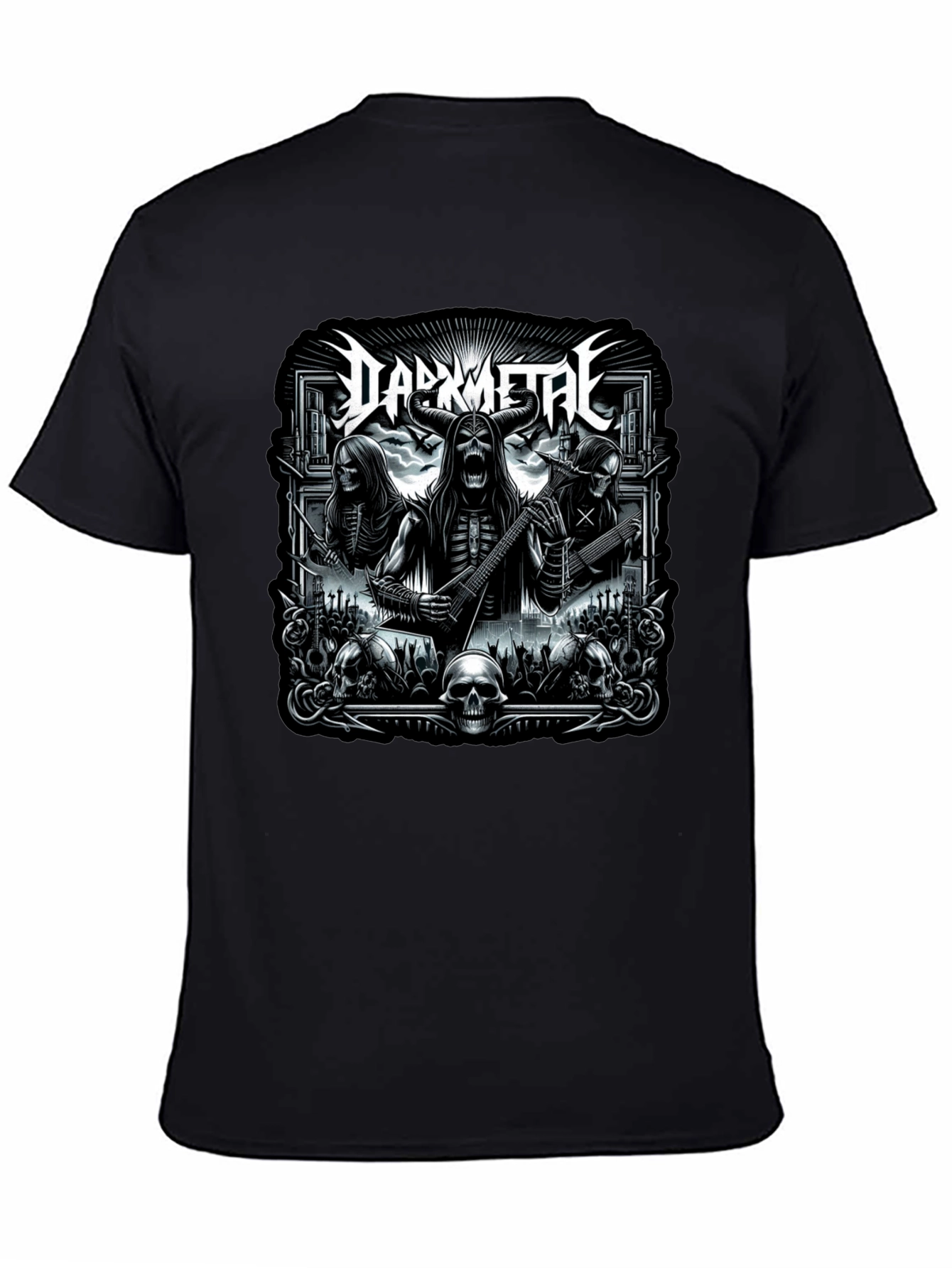 Dark Metal Graphic T-Shirt