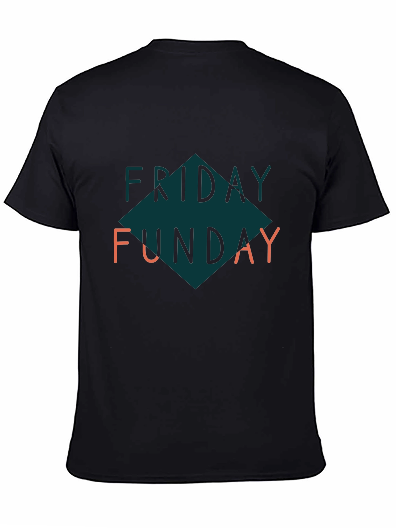Friday Funday Graphic Tee - Black