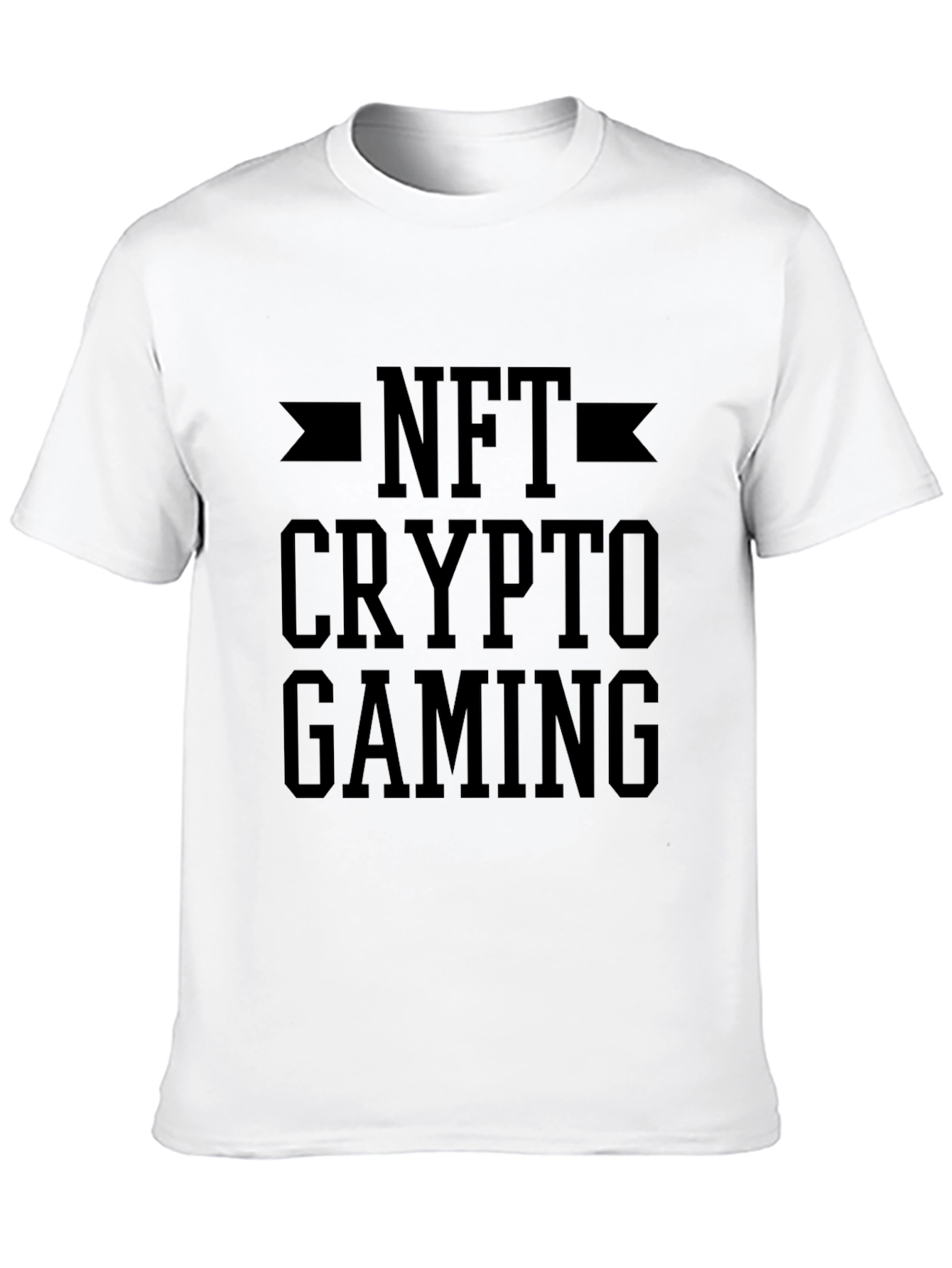 NFT Crypto Gaming T-Shirt - Black Graphic Tee