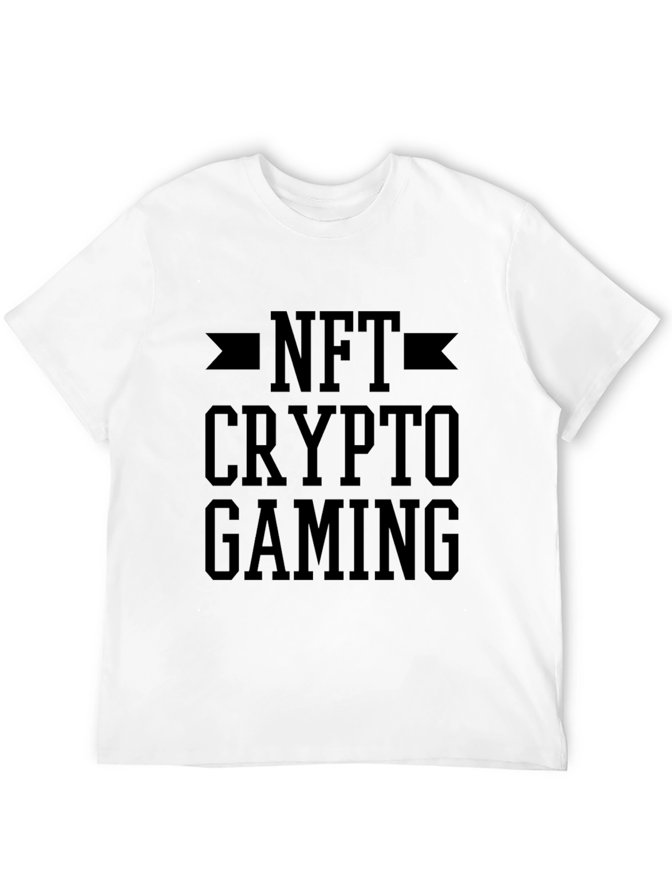 NFT Crypto Gaming T-Shirt - Black Graphic Tee