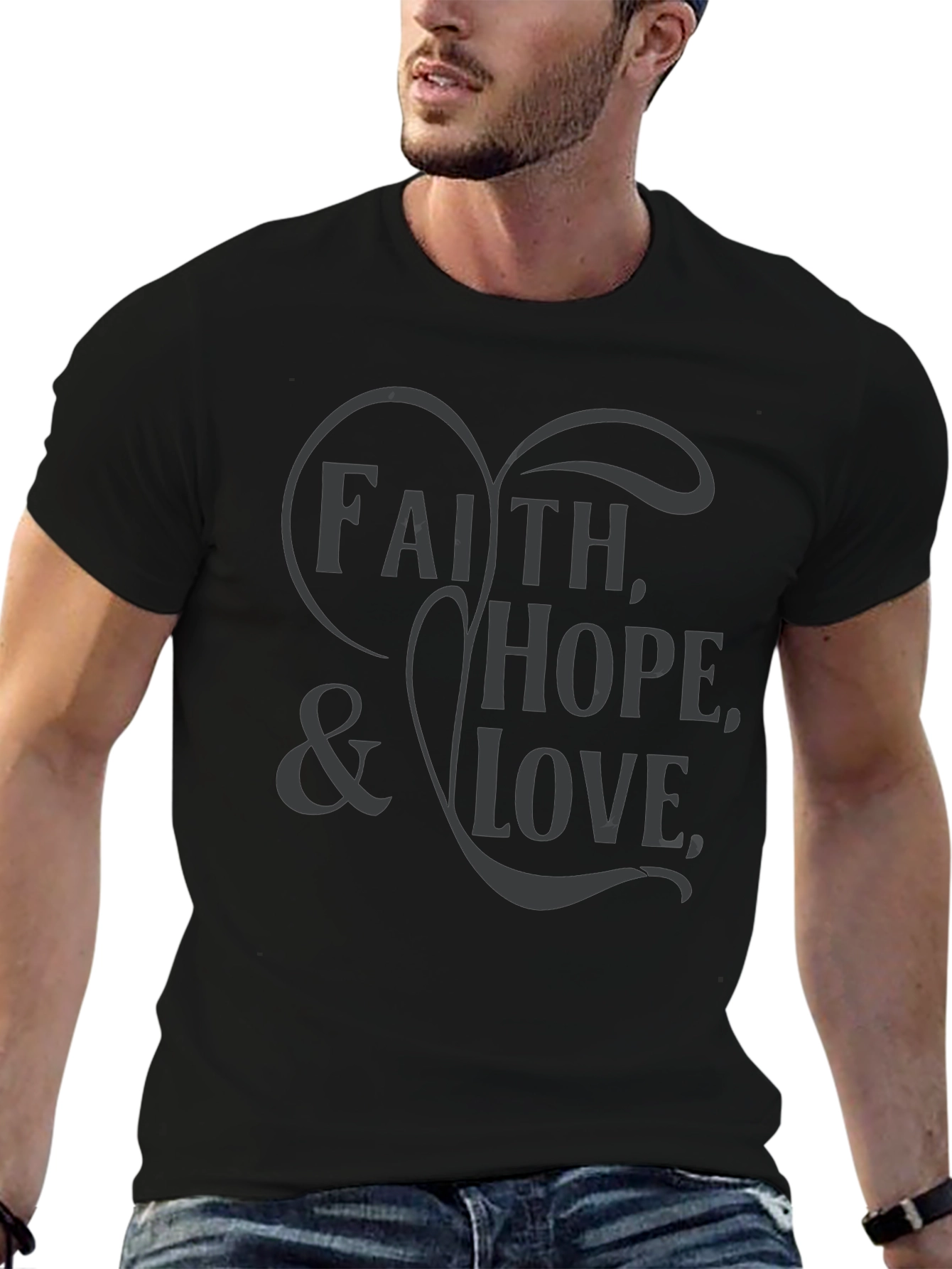 Faith Hope & Love Graphic T-Shirt