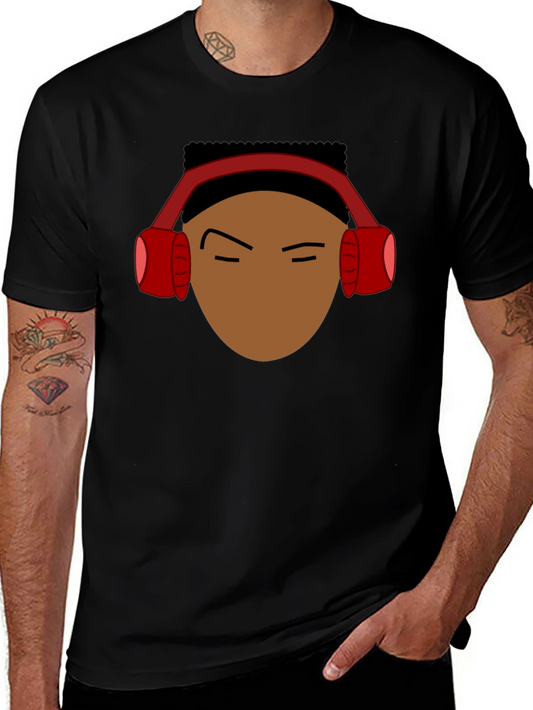 Headphones Graphic T-Shirt