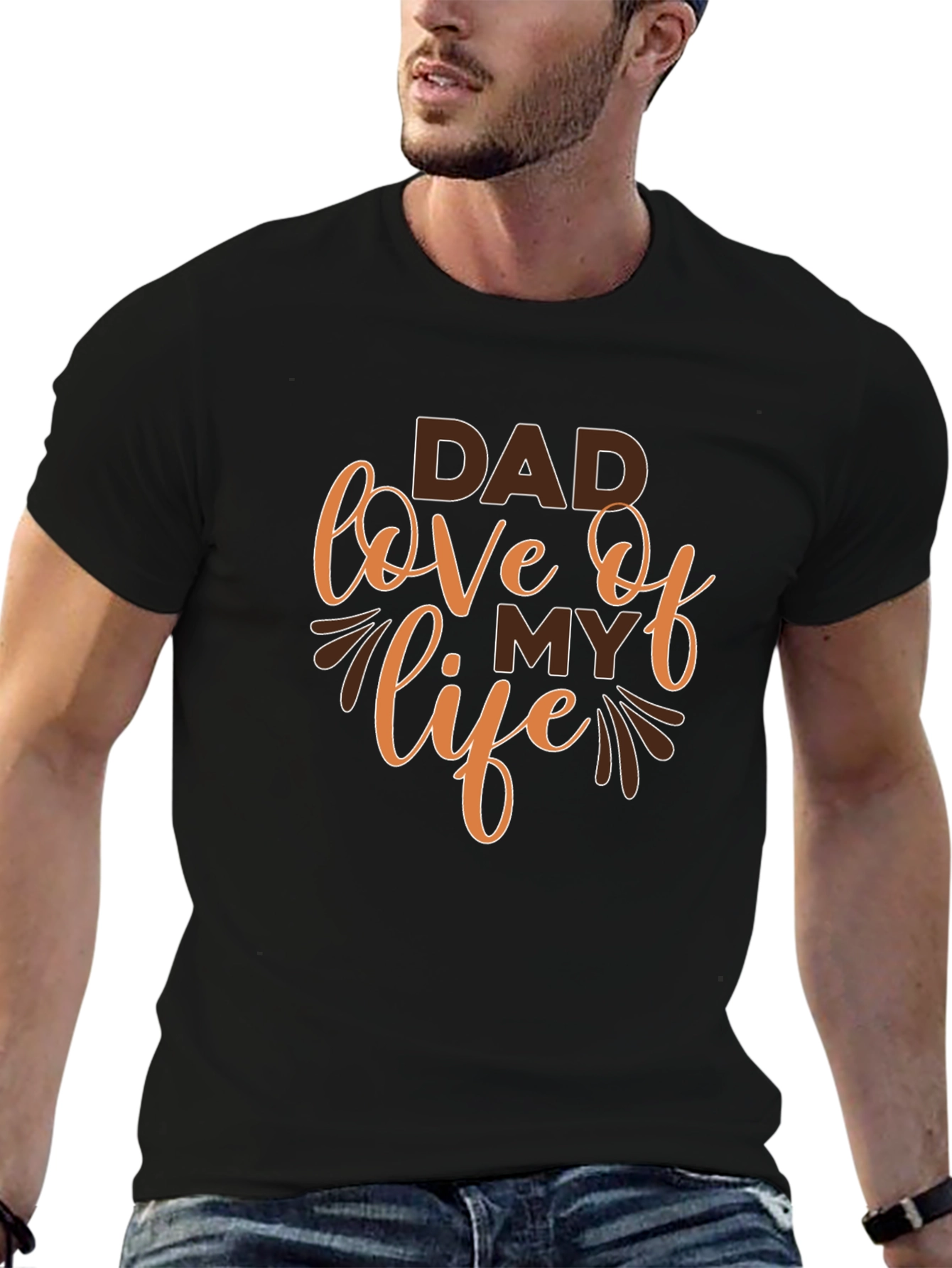 Dad Love of My Life Graphic T-Shirt