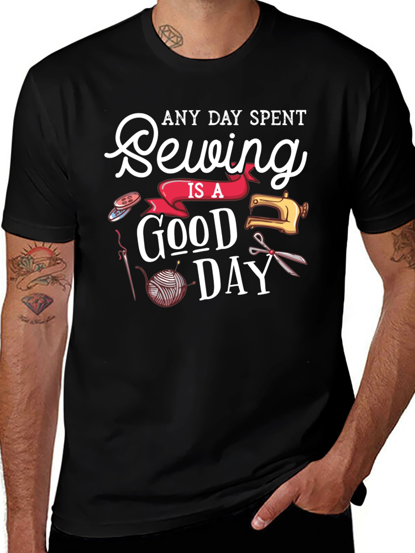 Sewing is a Good Day T-Shirt
