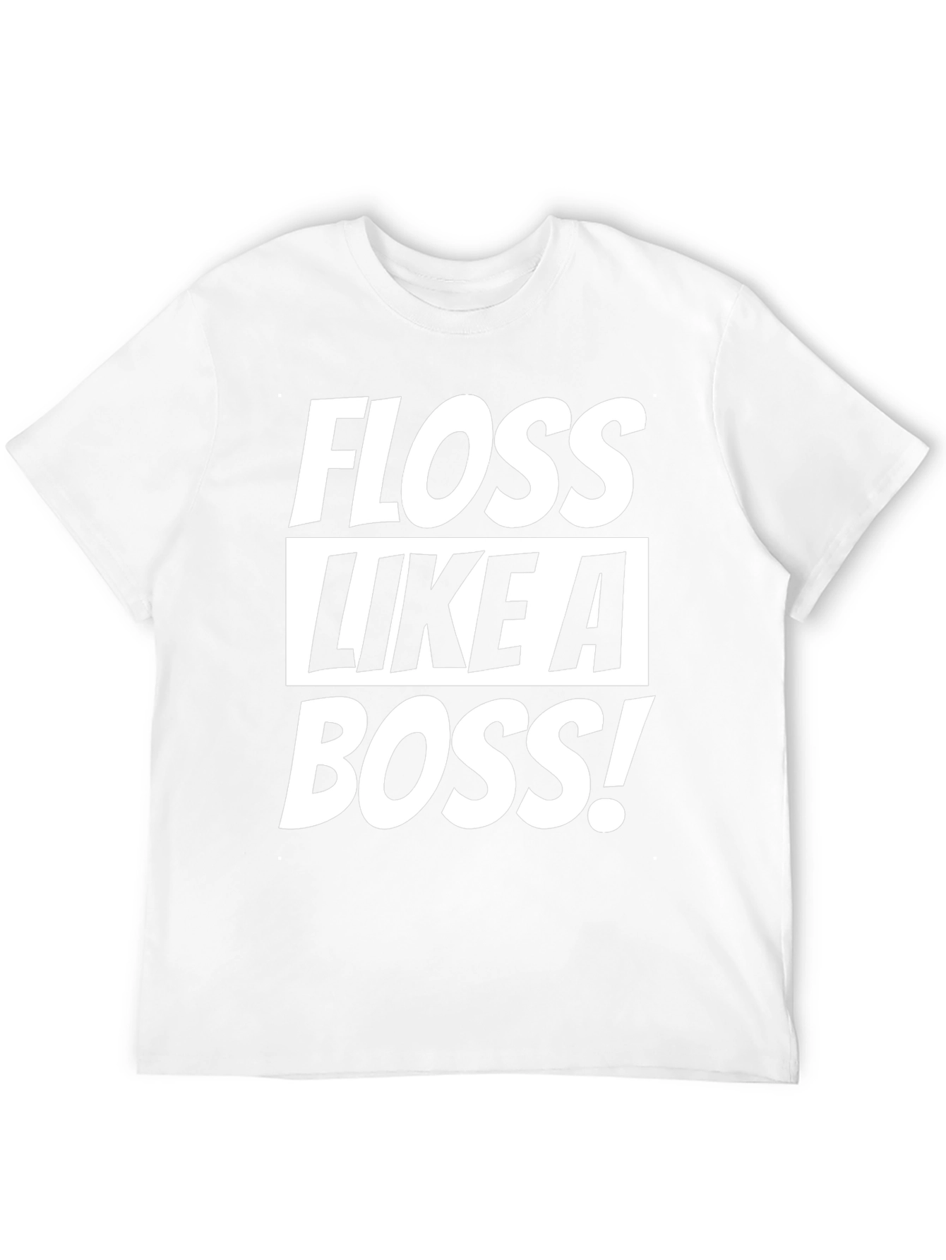 Floss Like a Boss Black T-Shirt