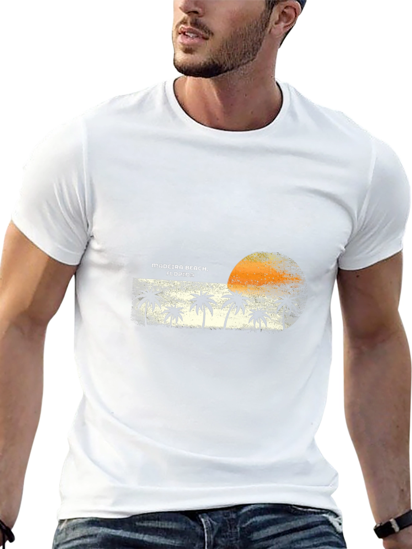 Madeira Beach Florida Palm Tree T-Shirt