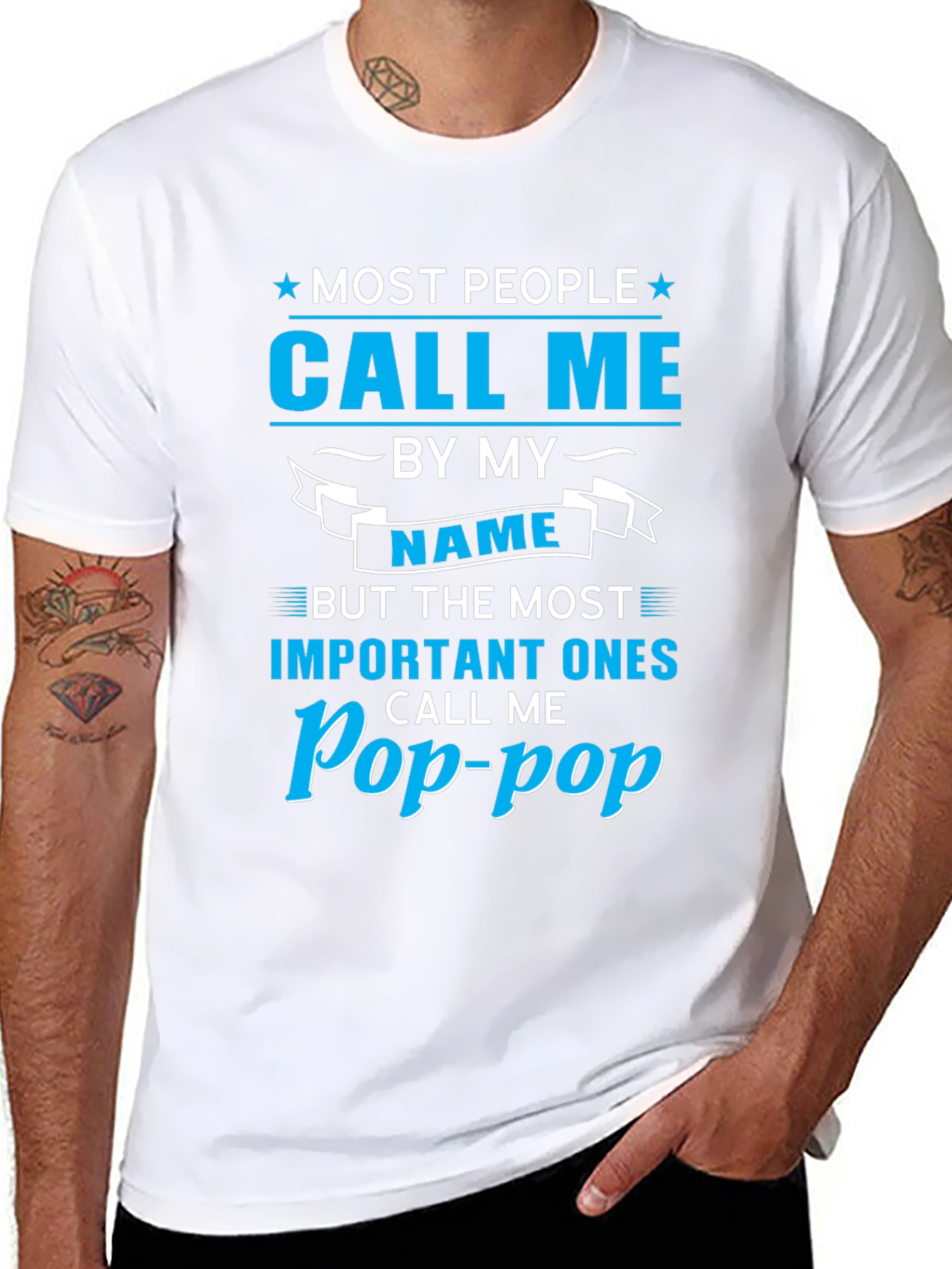 Pop-Pop Call Me T-Shirt