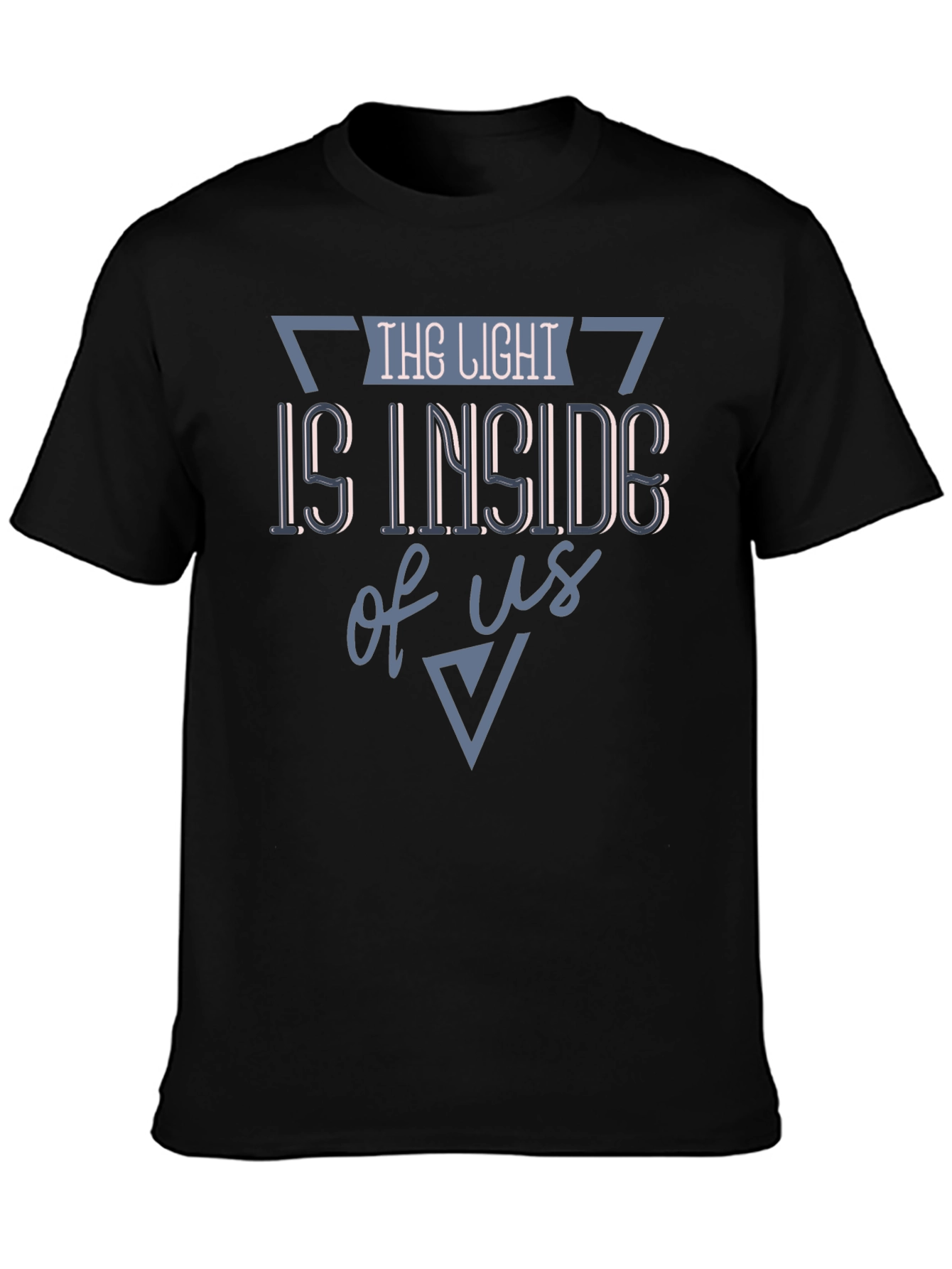 Inspirational Graphic T-Shirt - The Light is Inside