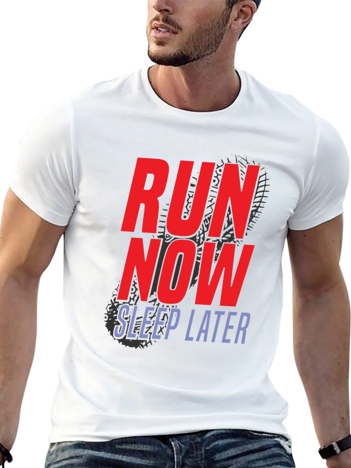 Run Now Sleep Later T-Shirt