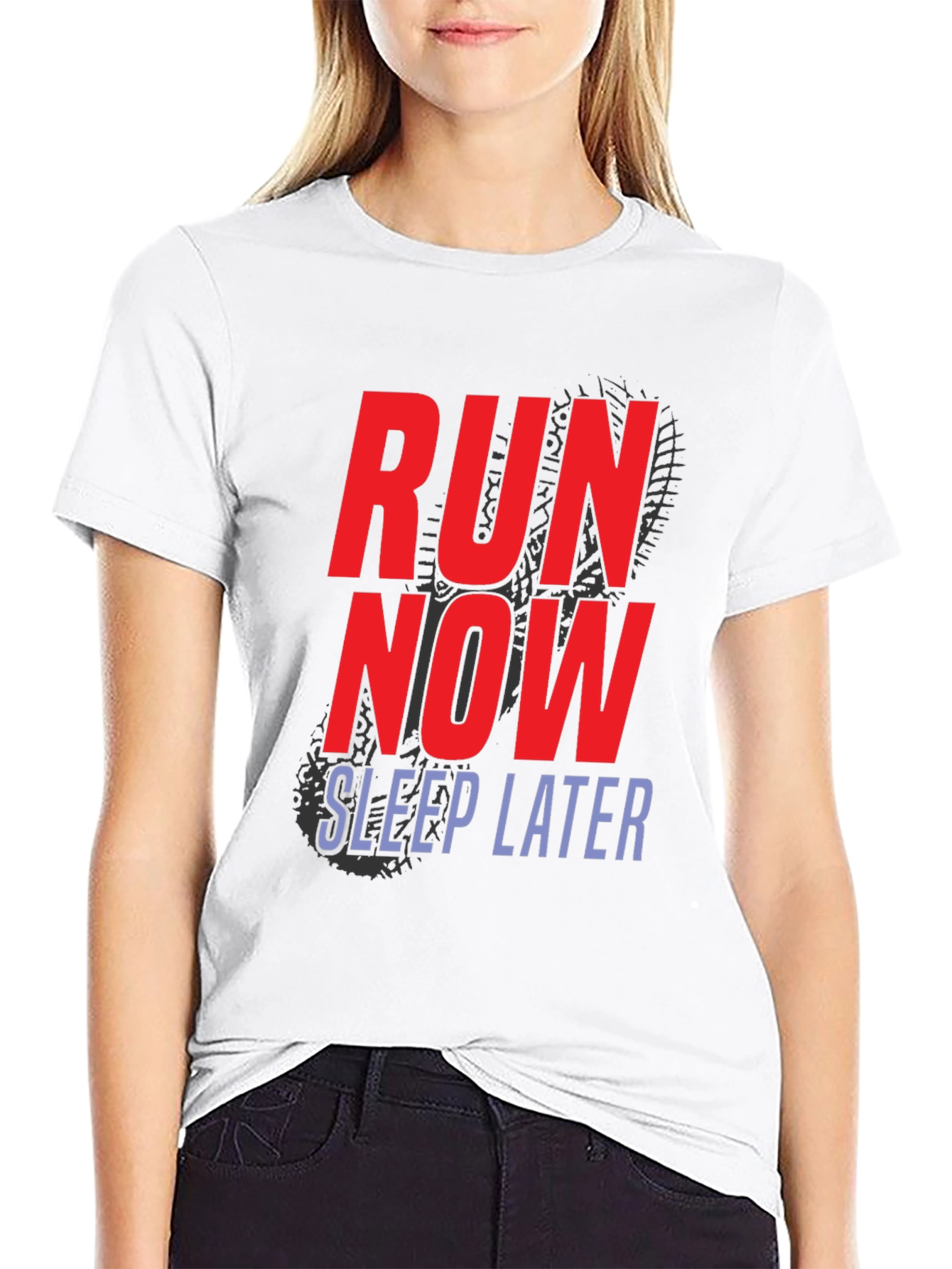 Run Now Sleep Later T-Shirt