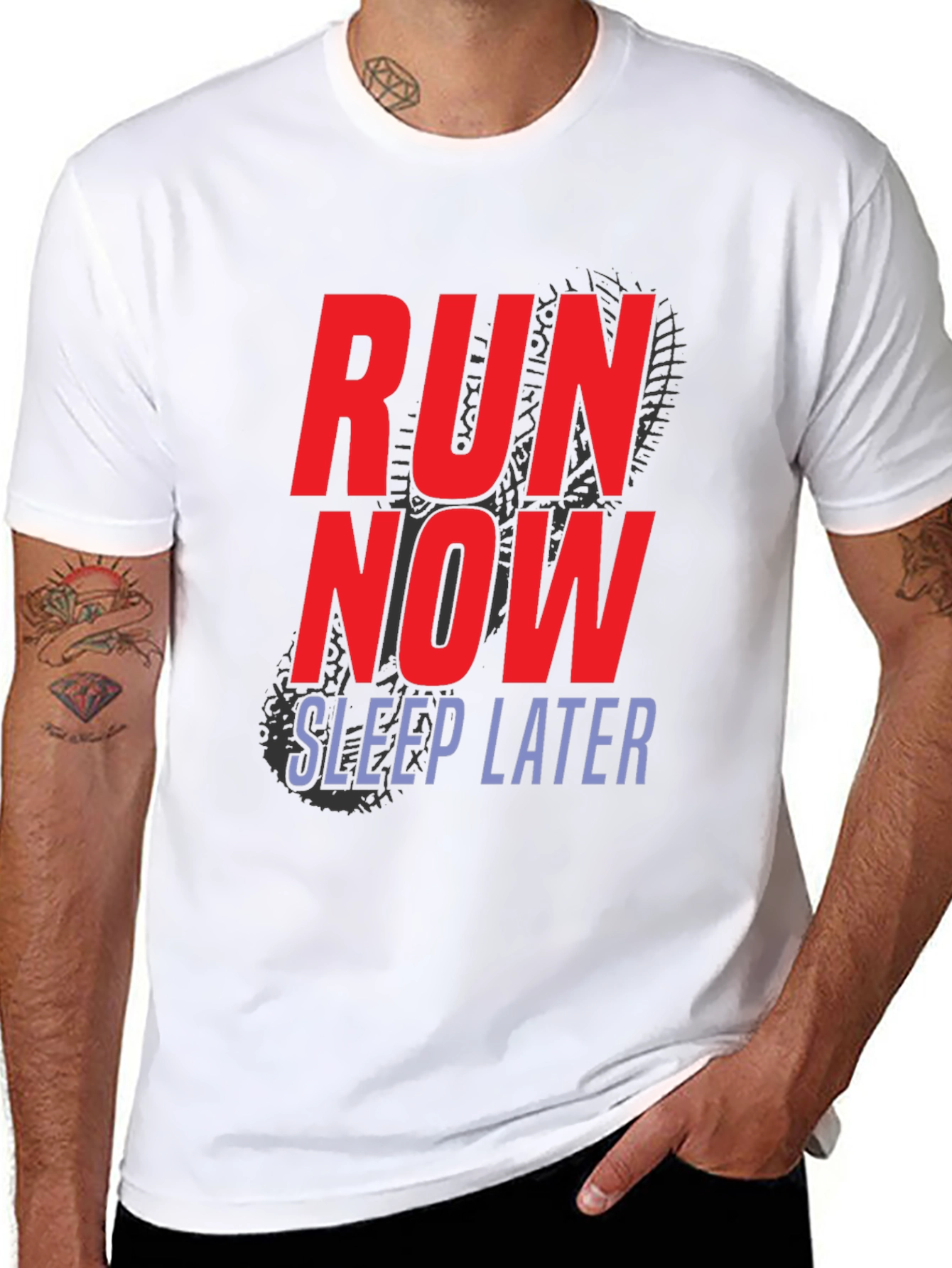 Run Now Sleep Later T-Shirt