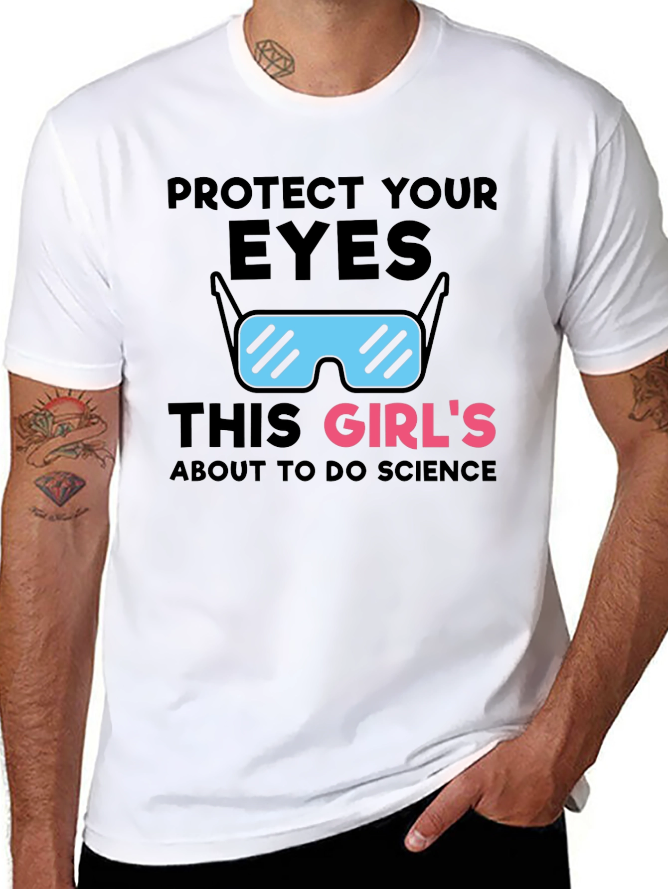 Protect Your Eyes Science T-Shirt