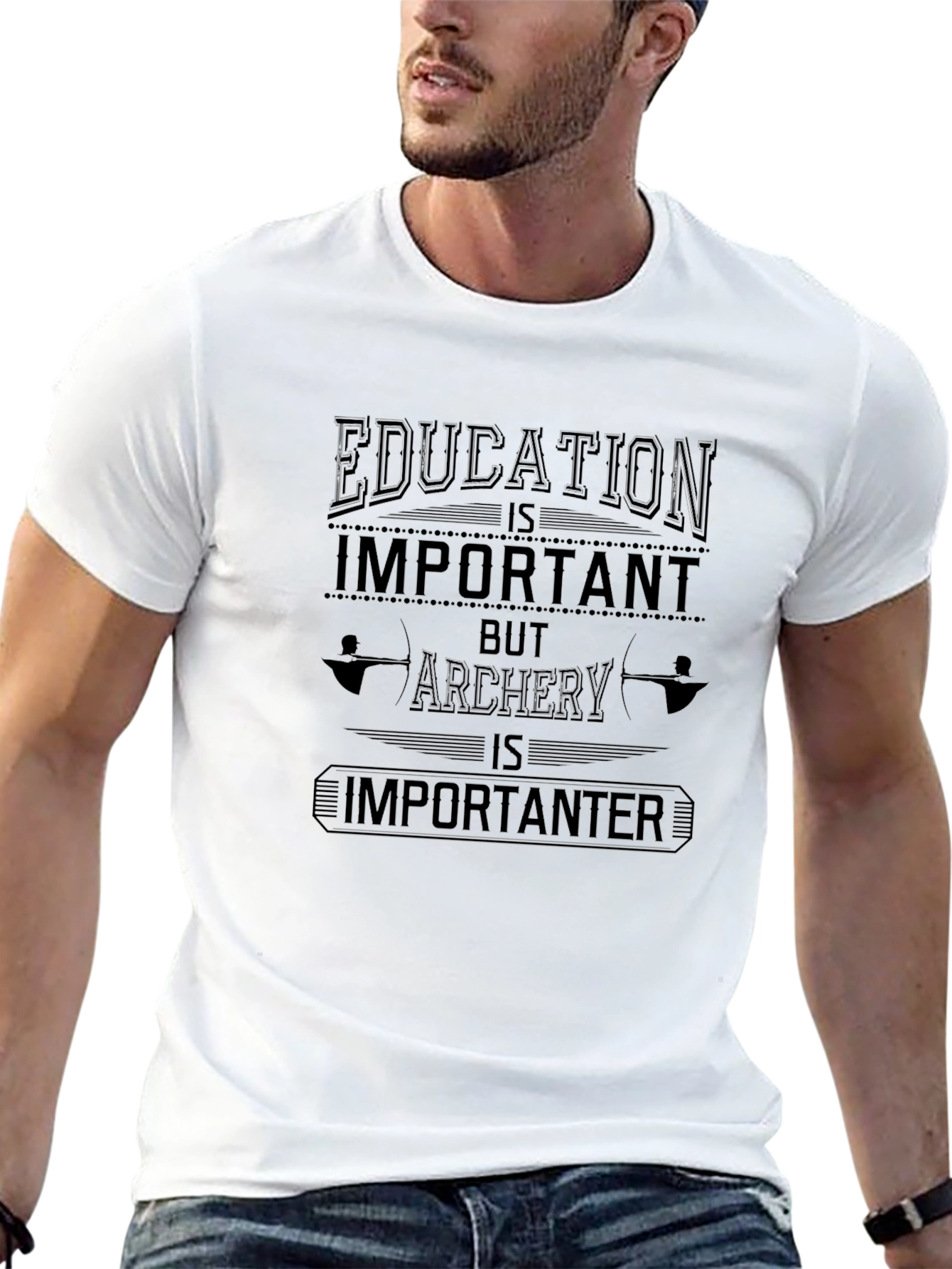 Archery Education T-Shirt -  Funny Graphic Tee