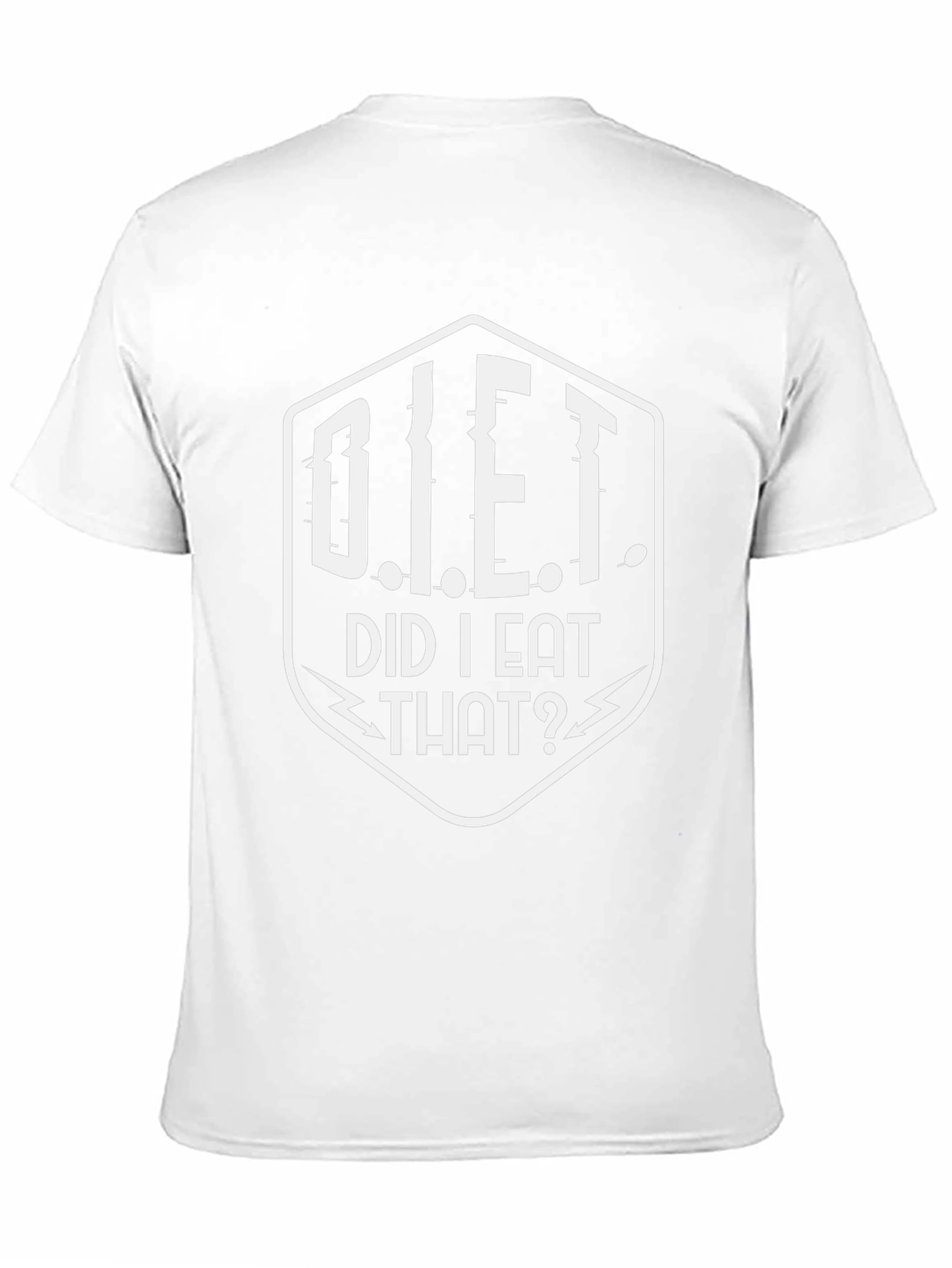 Diet Did I Eat That T-Shirt Funny Foodie Tee