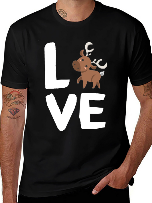 Love Moose Graphic T-Shirt