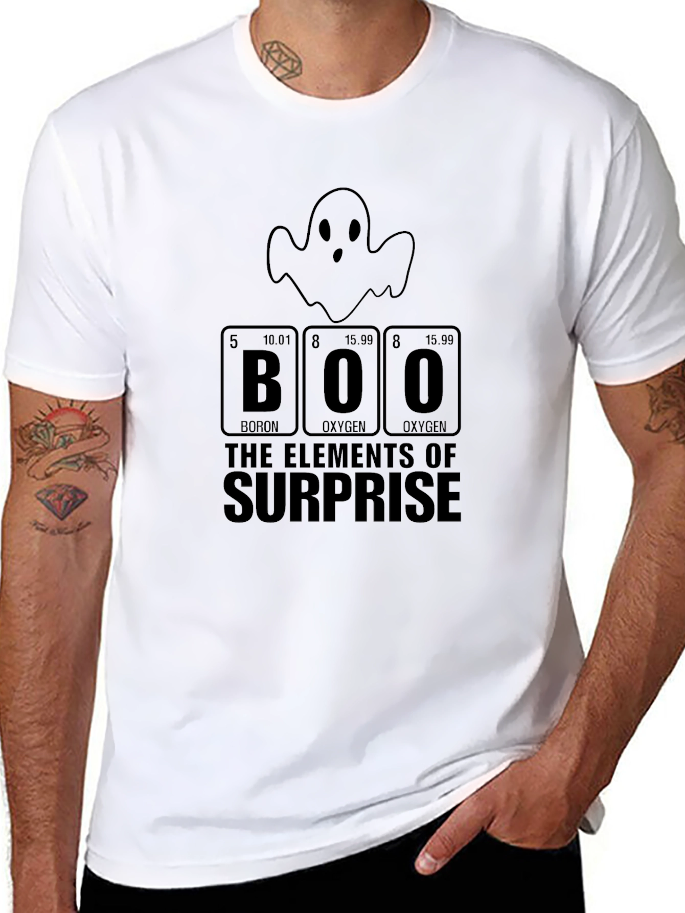 Boo Elements of Surprise Black T-Shirt
