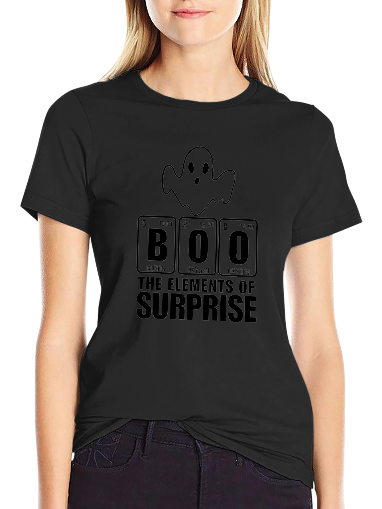 Boo Elements of Surprise Black T-Shirt